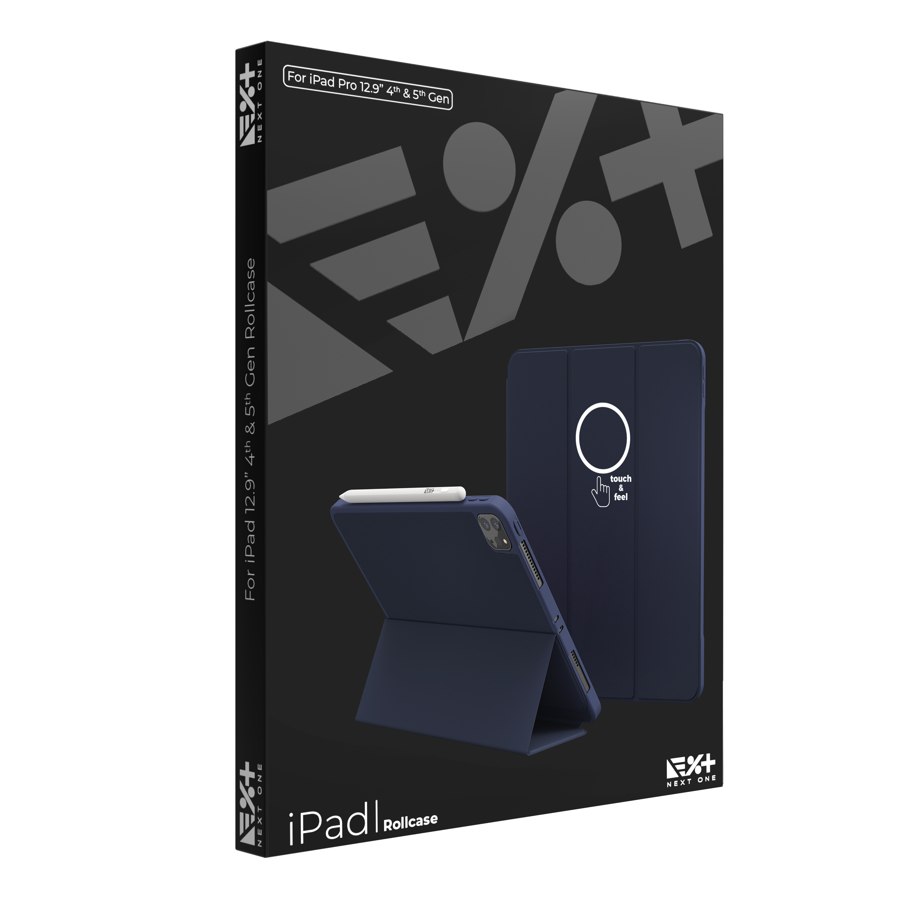Husa de protectie Rollcase NOA pentru iPad Pro 12.9 inch (2022, 2021, 2020)