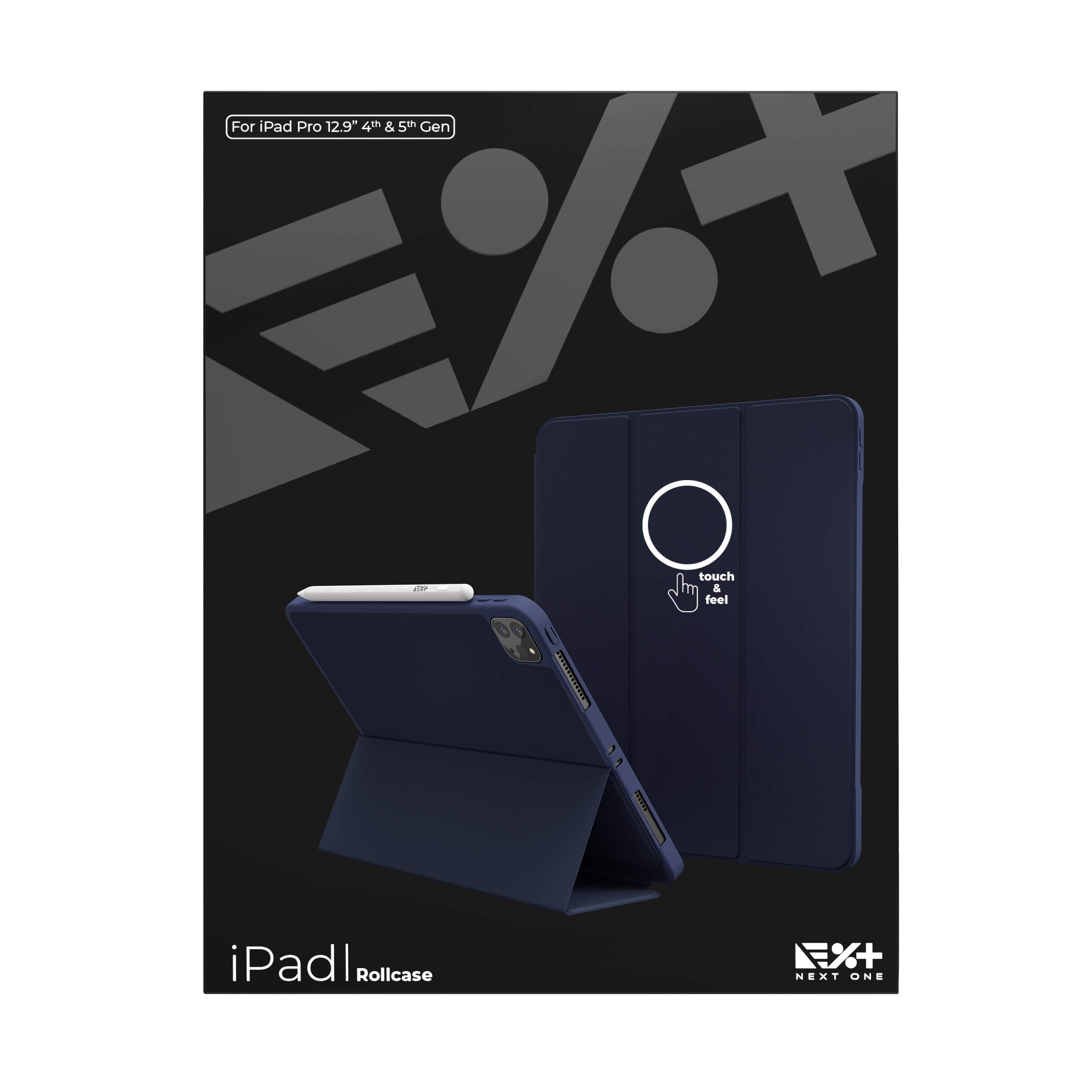 Husa de protectie Rollcase NOA pentru iPad Pro 12.9 inch (2022, 2021, 2020)