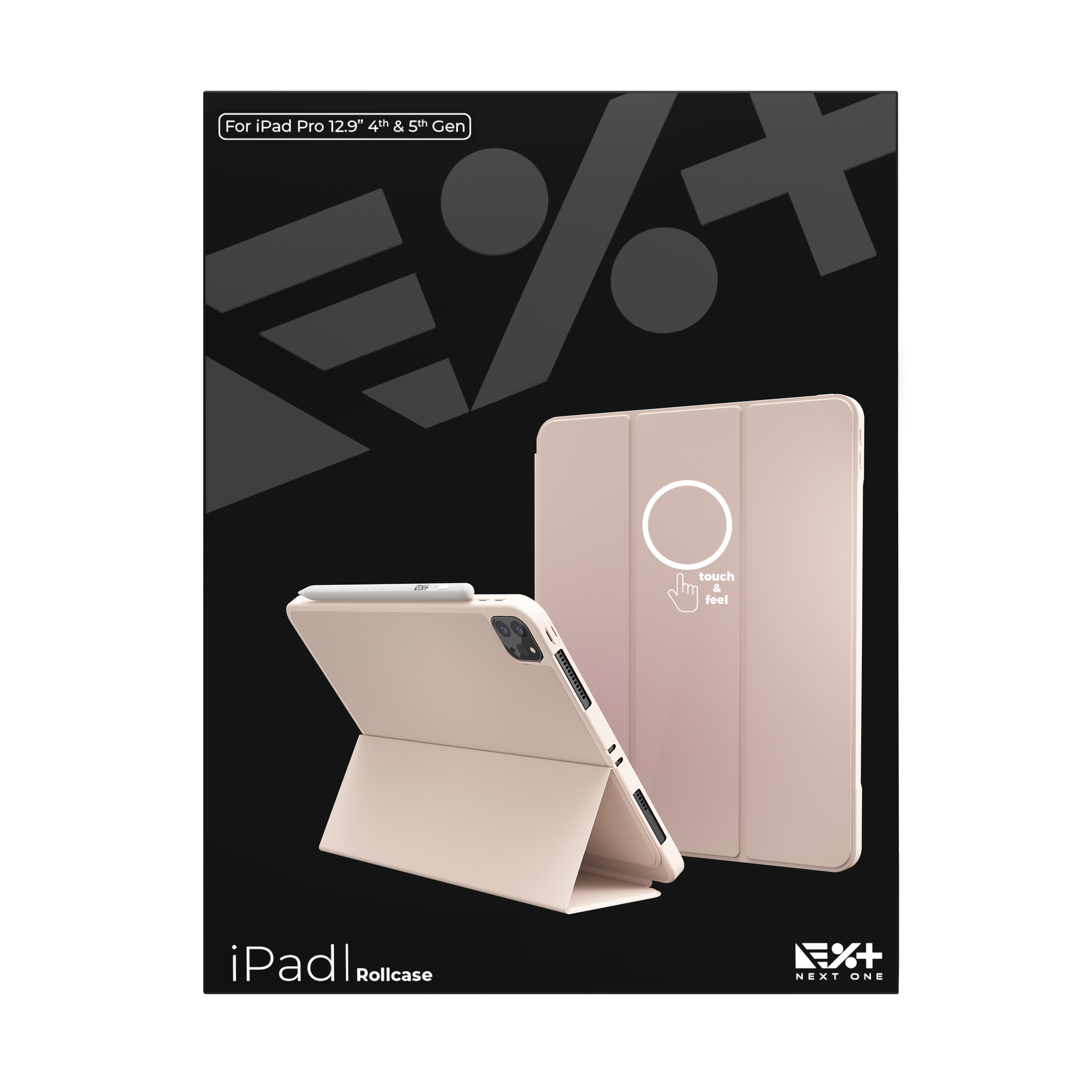 Husa de protectie Rollcase NOA pentru iPad Pro 12.9 inch (2022, 2021, 2020)