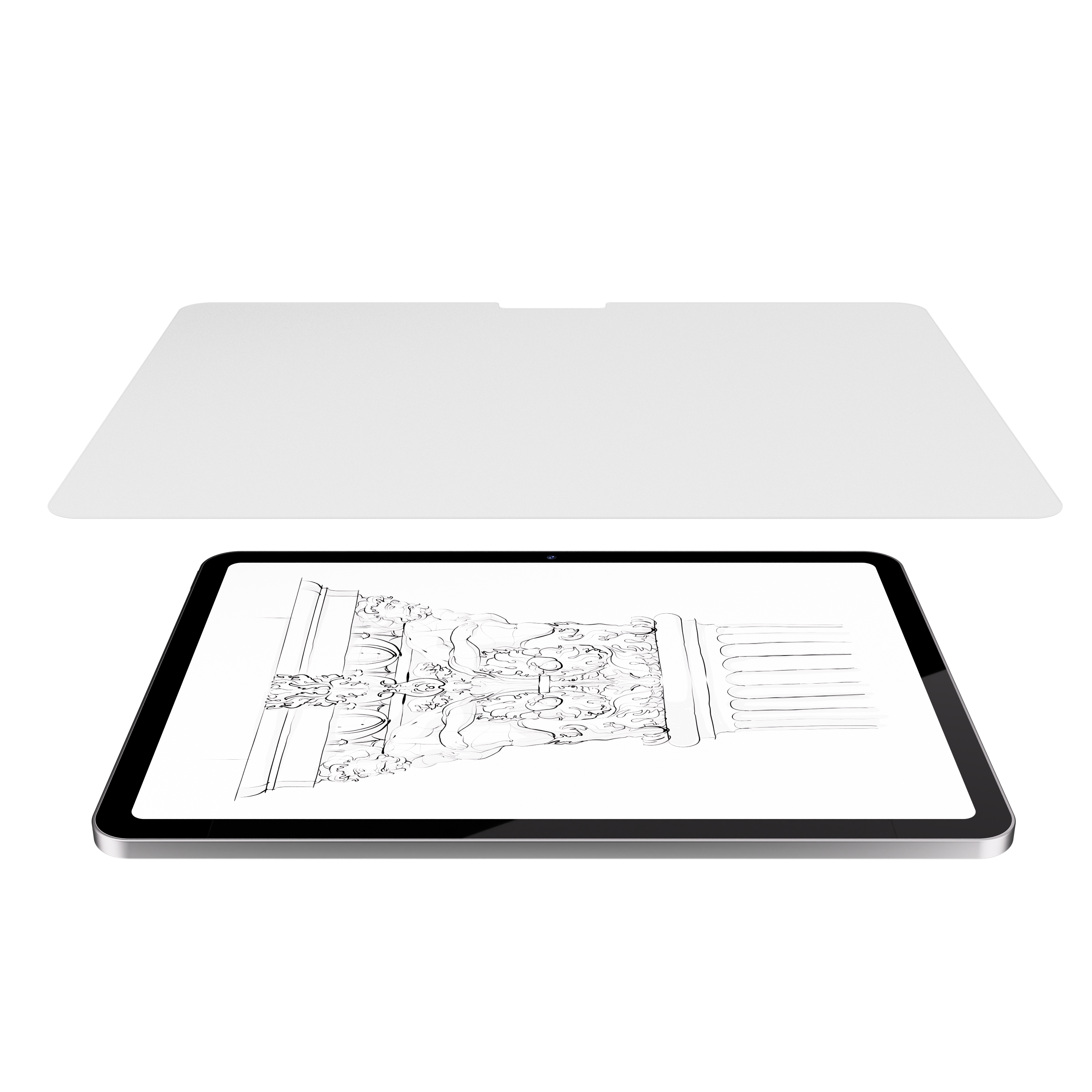 NOA Scribble Protecție Ecran Sticlă pentru iPad Air 11 inch M2 2024