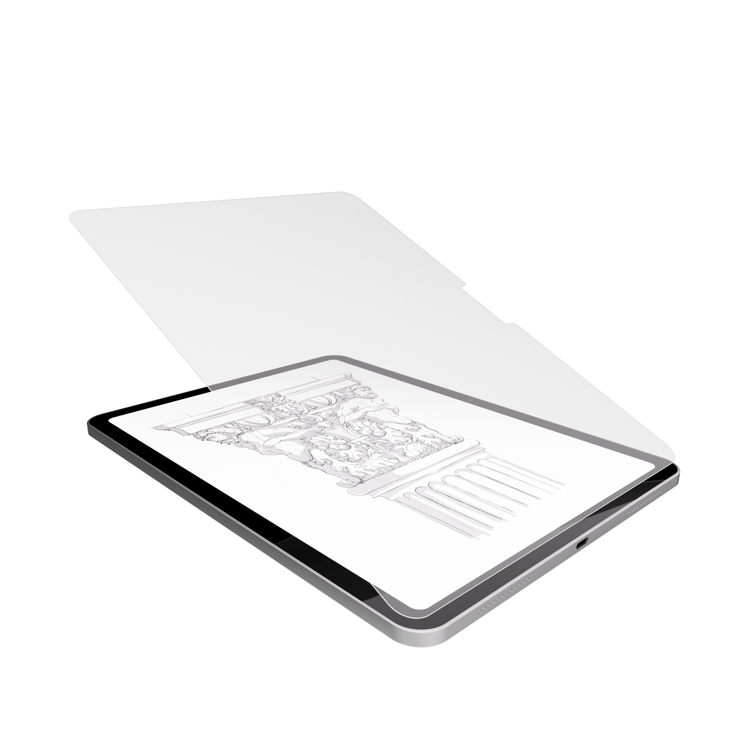NOA Scribble Protecție Ecran Sticlă pentru iPad Air 11 inch M2 2024