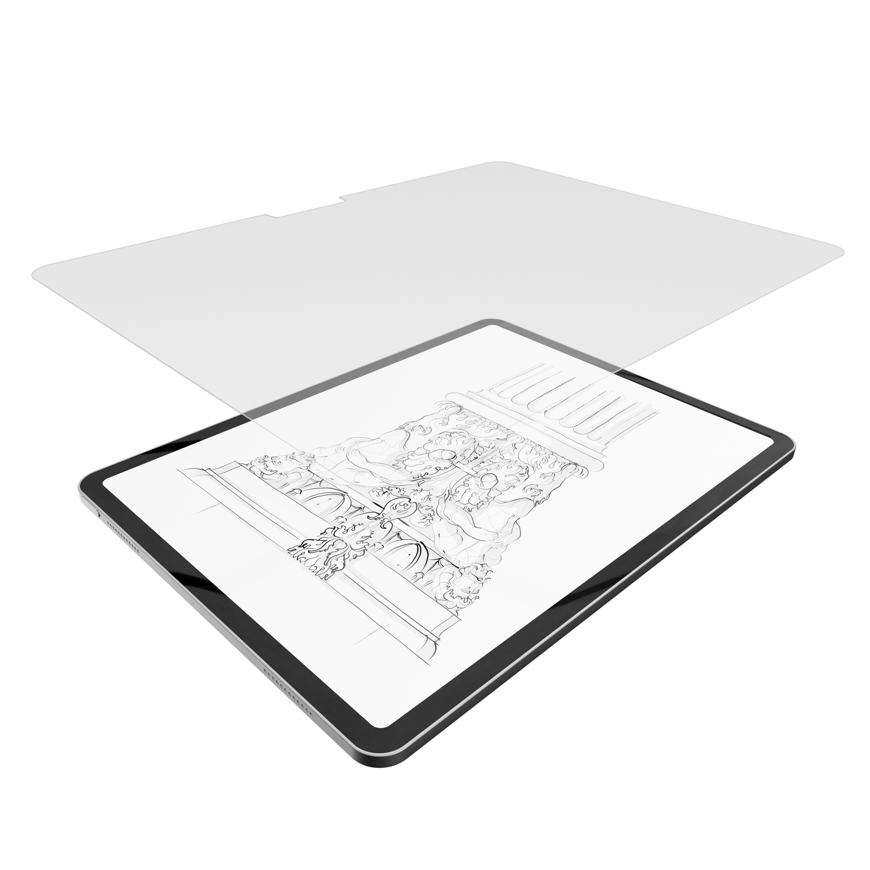 NOA Scribble Protecție Ecran din Sticlă pentru iPad Air 13 inch M2 2024