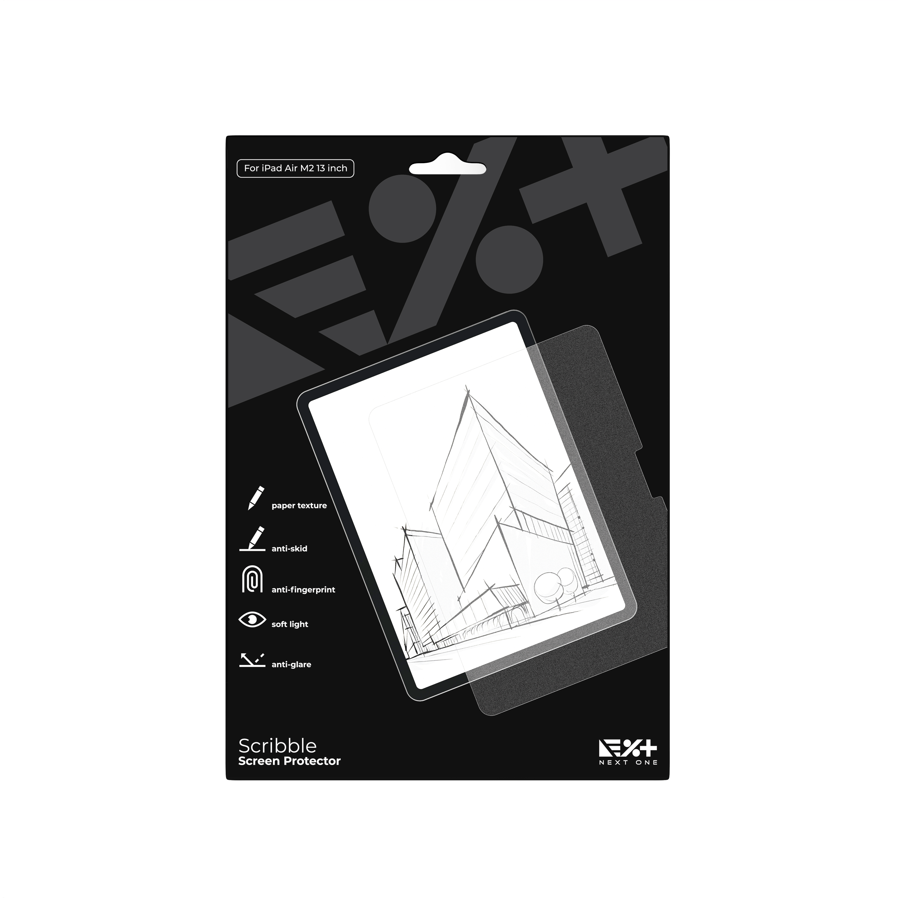 NOA Scribble Protecție Ecran din Sticlă pentru iPad Air 13 inch M2 2024