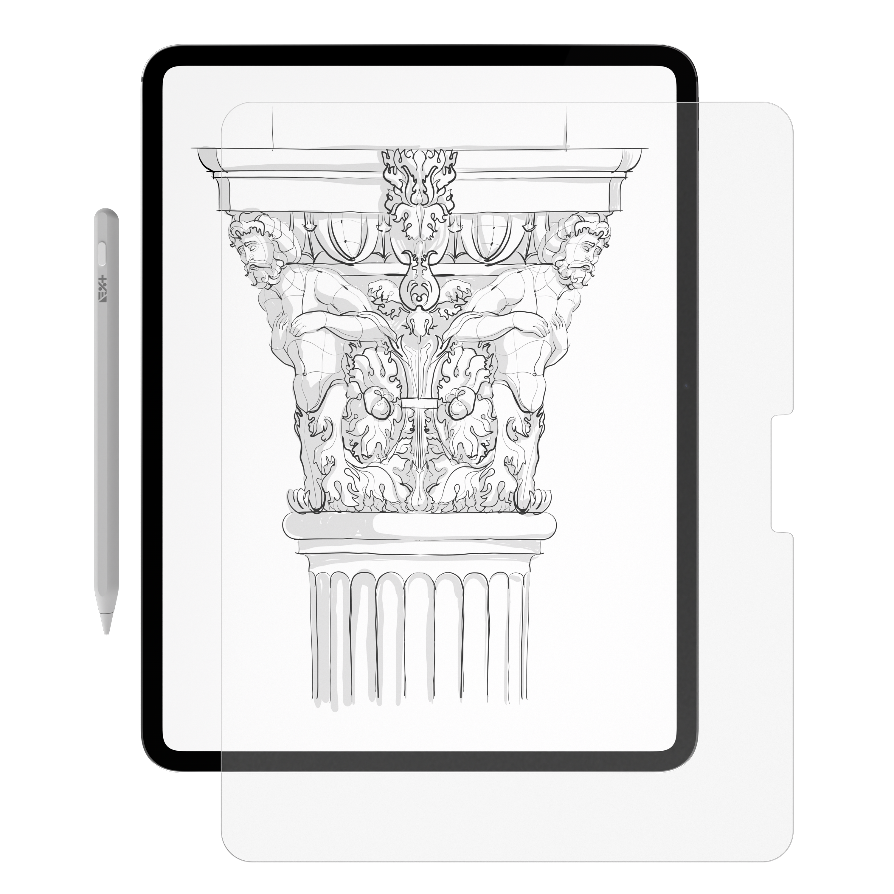 Folie de protecție ecran NOA Scribble pentru iPad Pro 13 inch M4