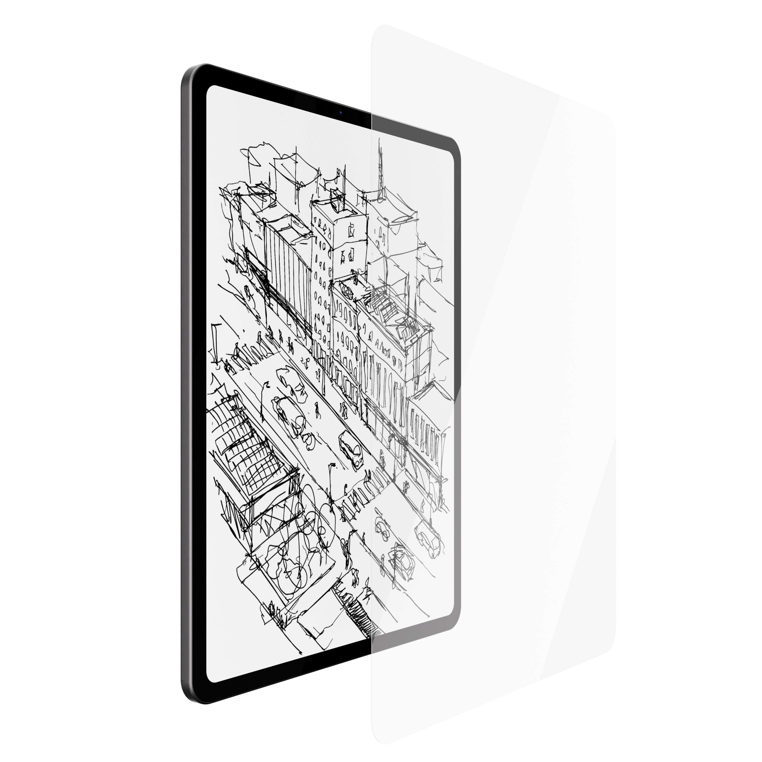 Folie de protecție ecran NOA Scribble pentru iPad 12.9 inch
