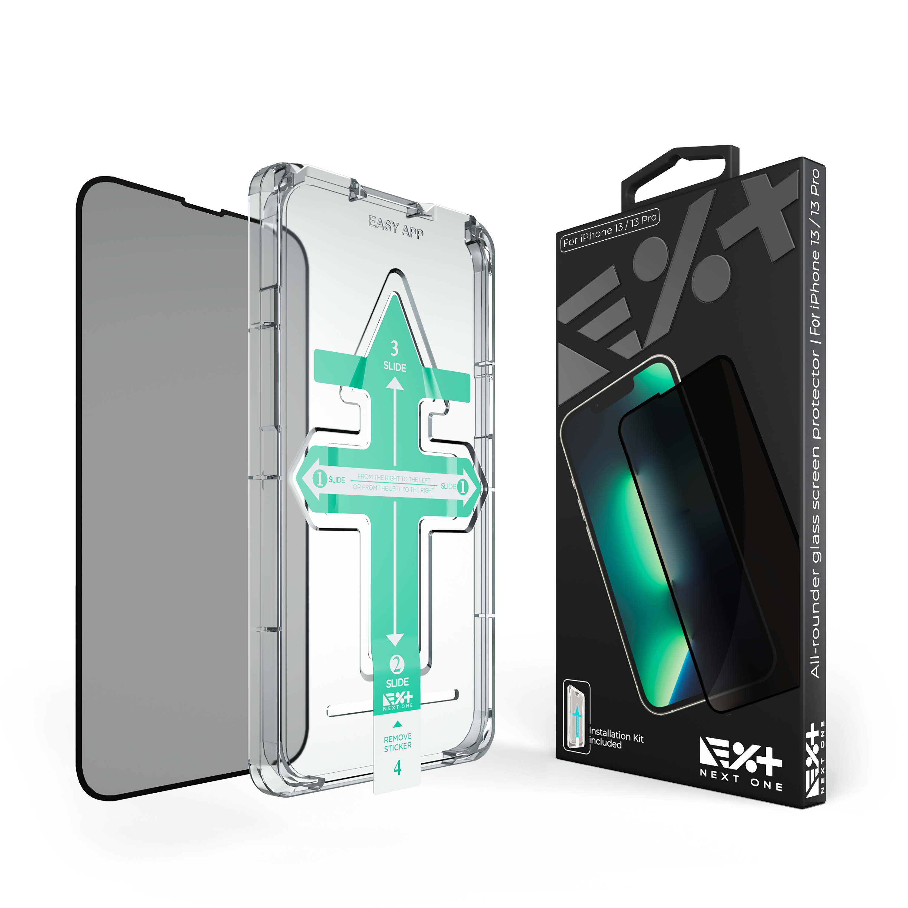 Folie de protectie All-rounder Privacy NOA pentru iPhone 13/13 Pro