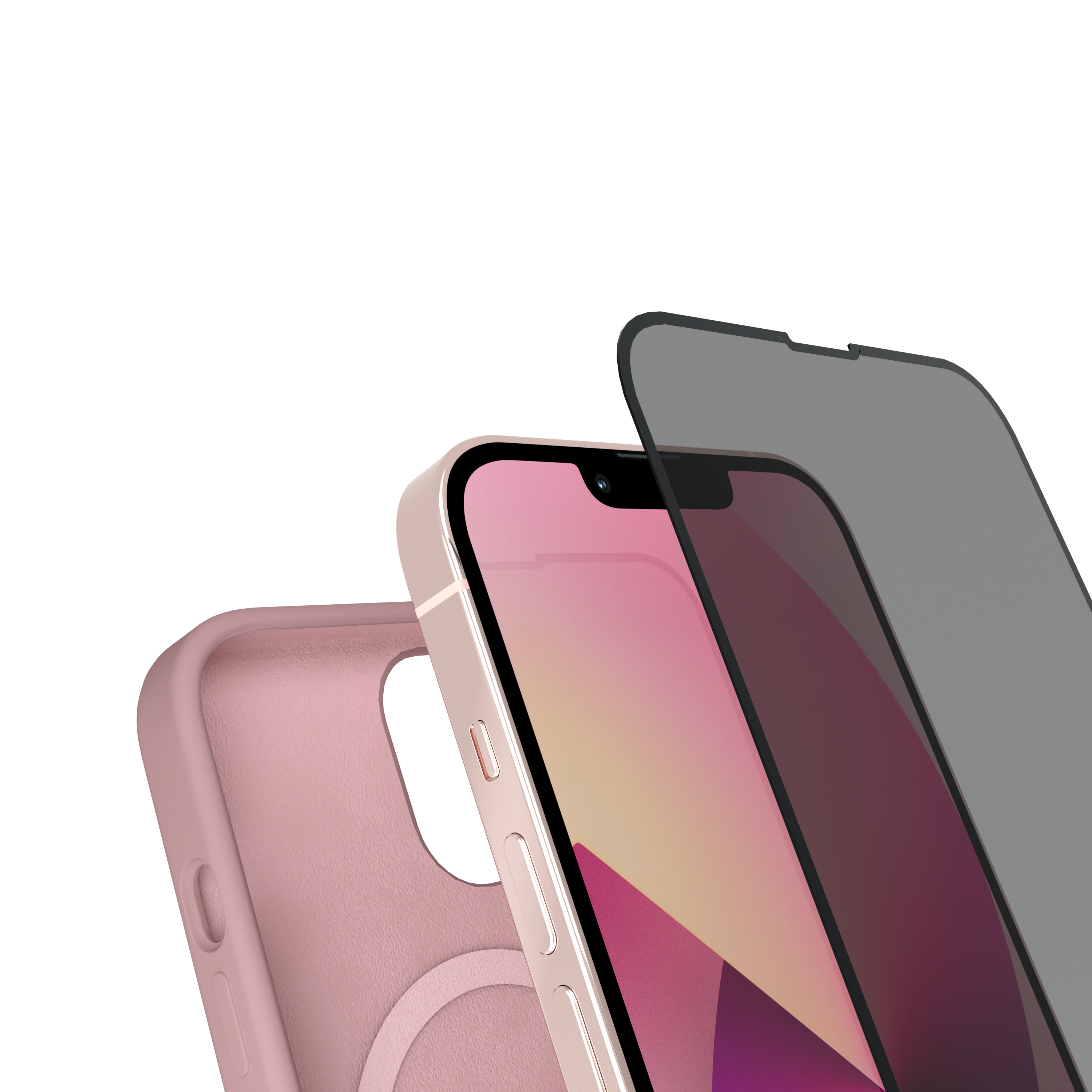 Folie de protectie All-rounder Privacy NOA pentru iPhone 13/13 Pro