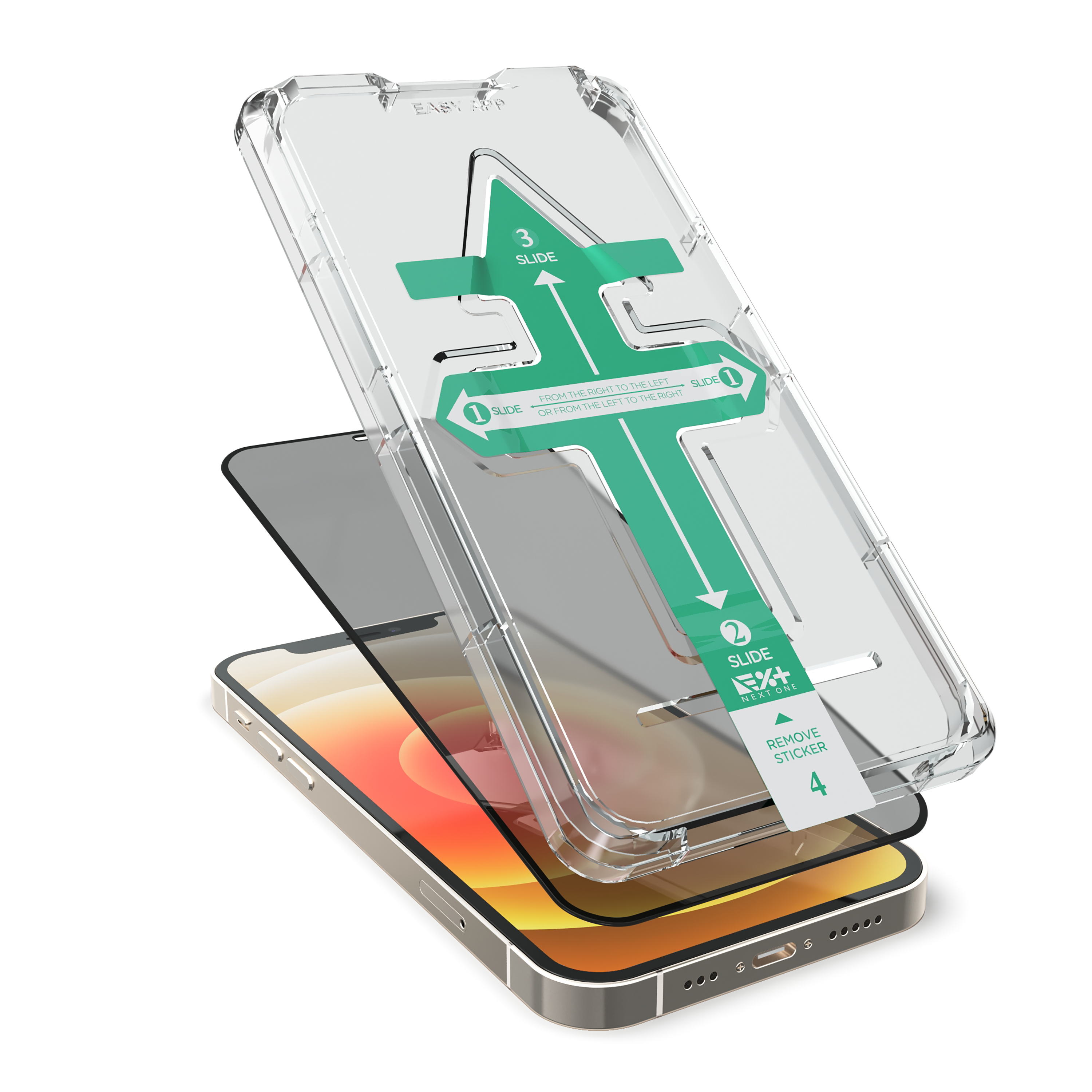Folie de protectie All-rounder Privacy NOA pentru iPhone 13/13 Pro