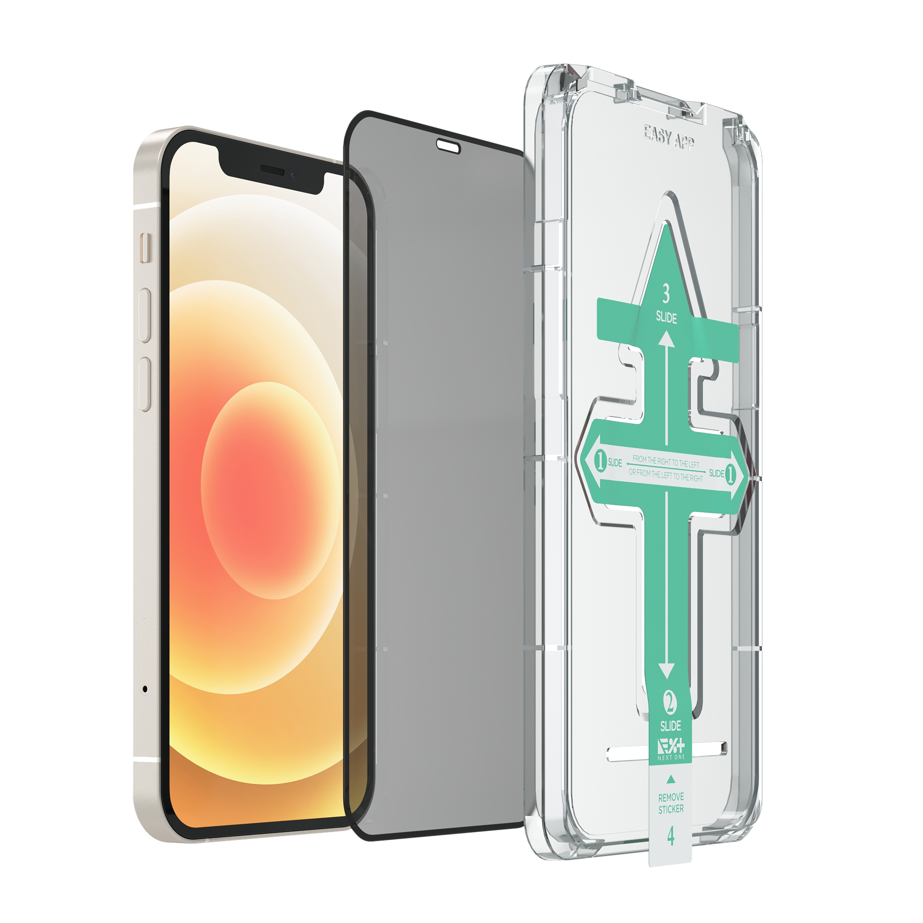 Folie de protectie All-rounder Privacy NOA pentru iPhone 13/13 Pro