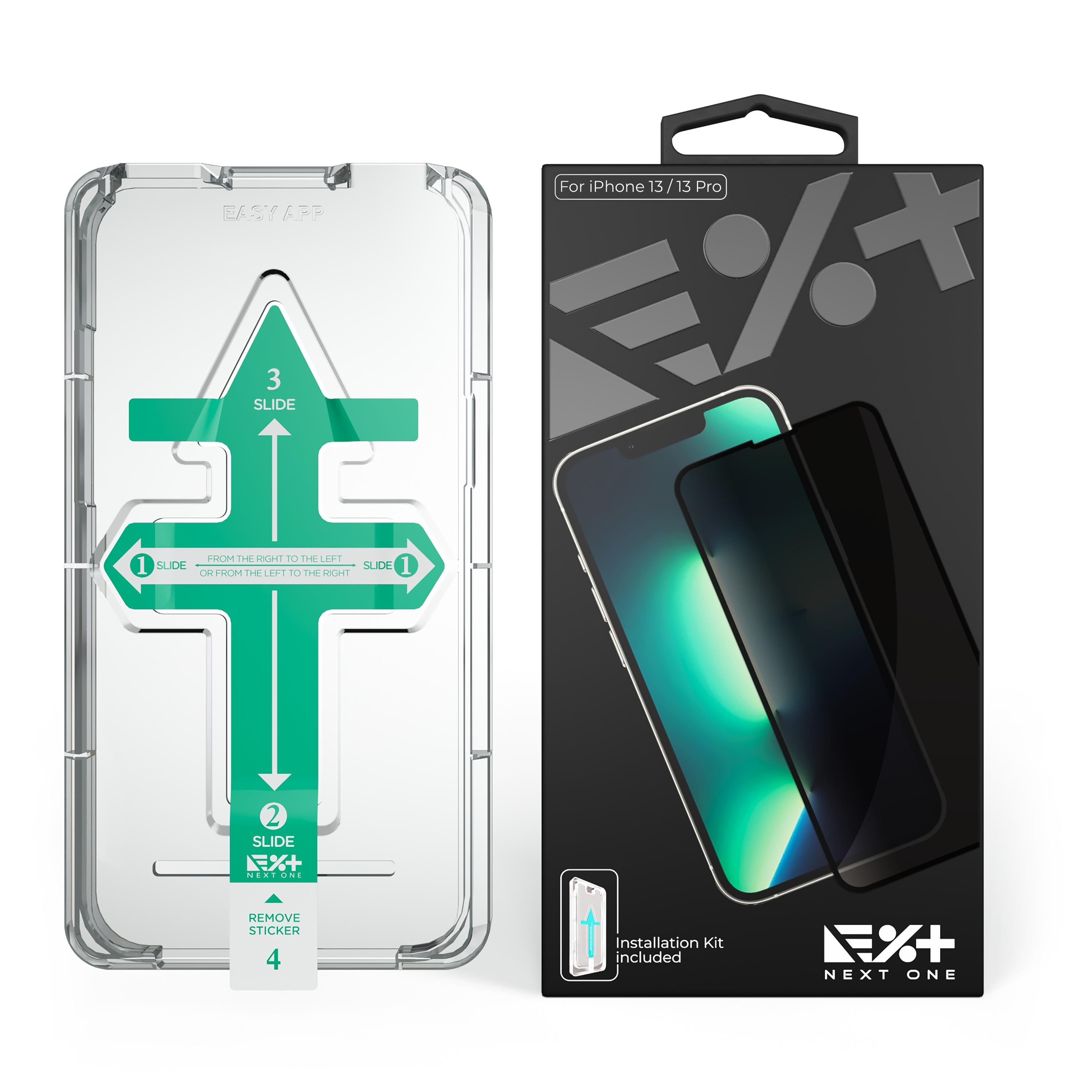 Folie de protectie All-rounder Privacy NOA pentru iPhone 13/13 Pro