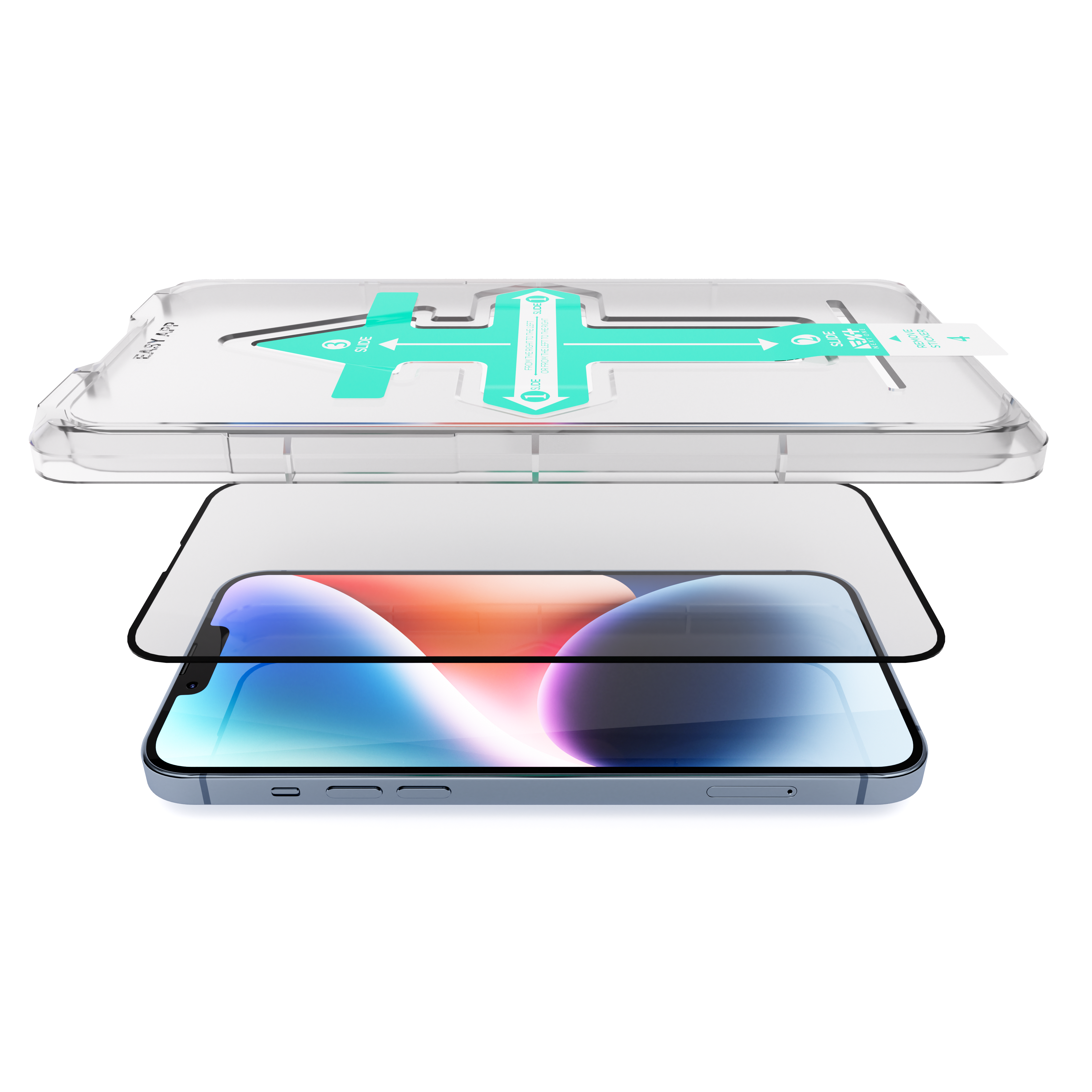 Folie de protectie din sticla Privacy NOA pentru iPhone 14