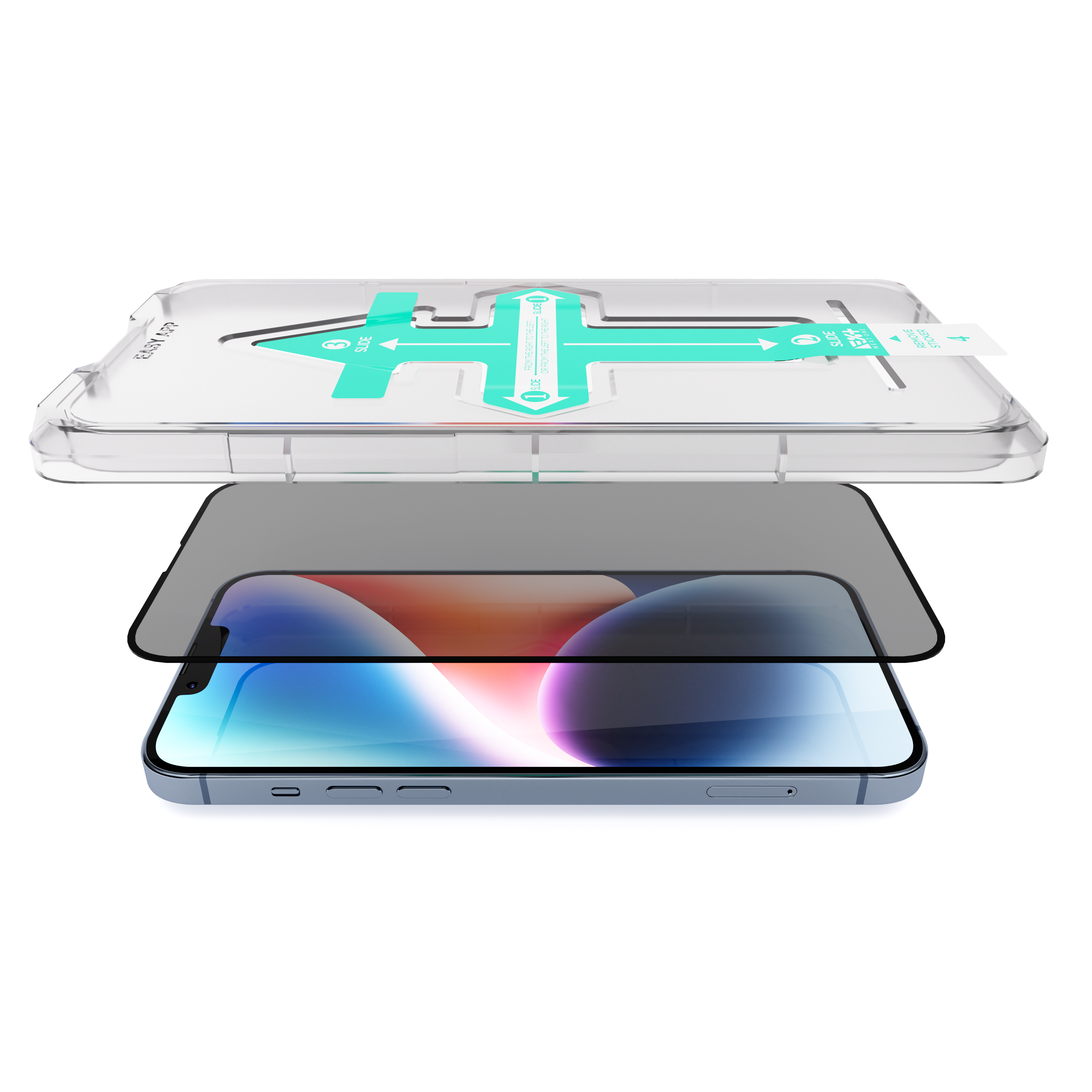 Folie de protecție pentru confidențialitate NOA Privacy Glass pentru iPhone 14