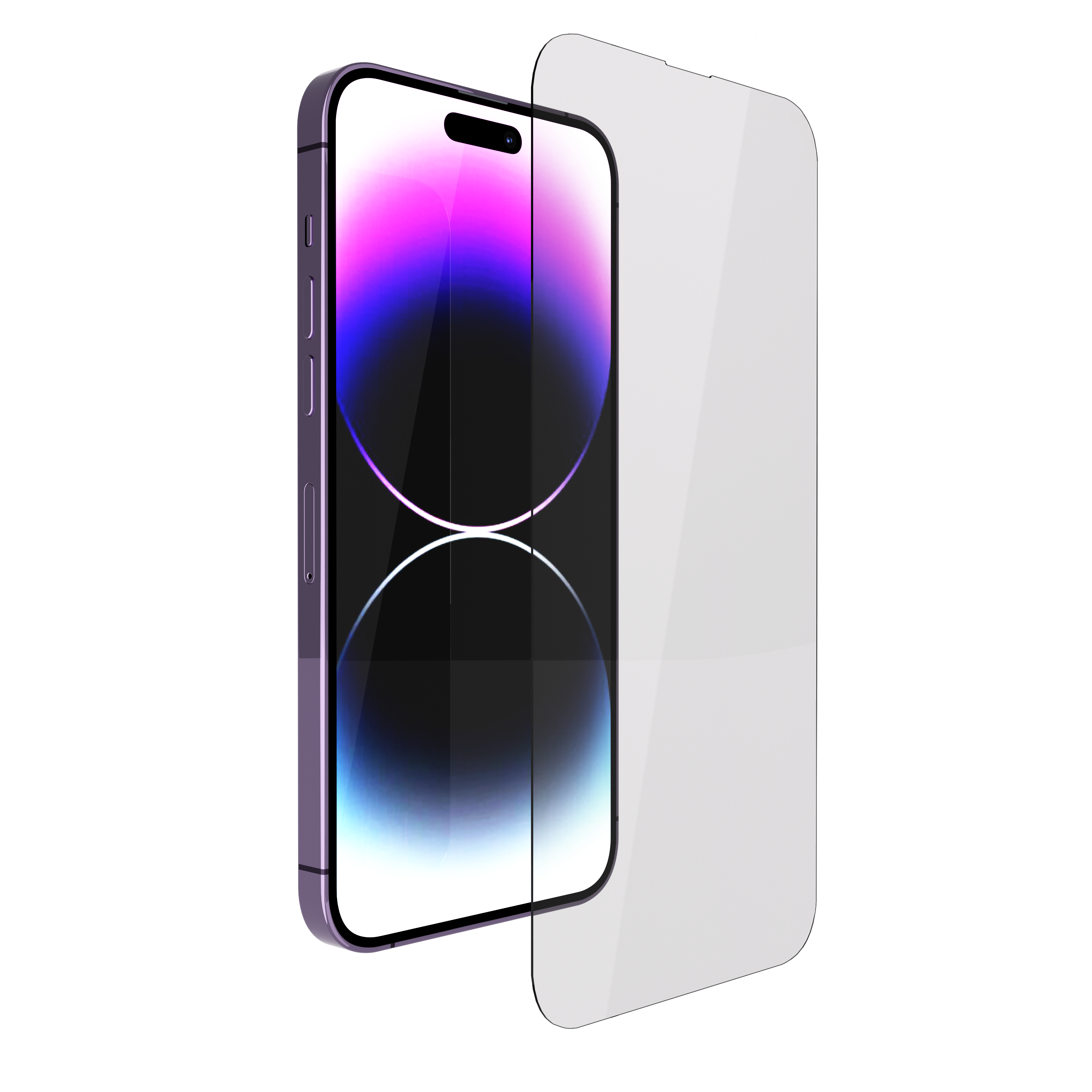 Folie de protecție din sticlă securizată NOA pentru iPhone 14 Pro