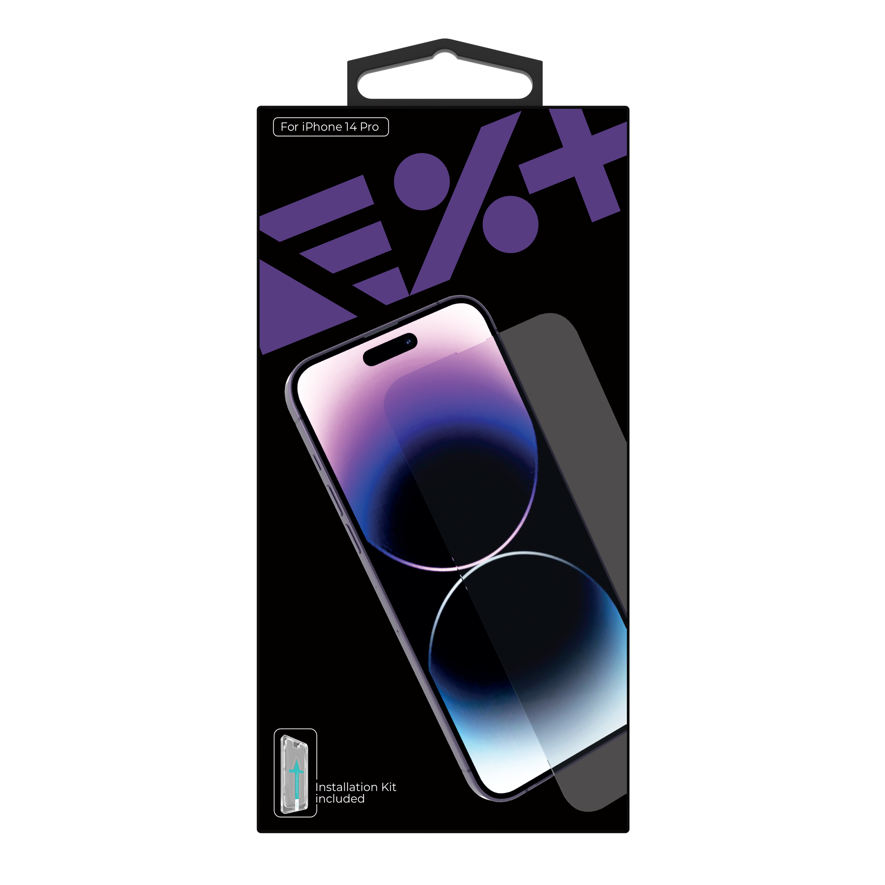 Folie de protecție din sticlă securizată NOA pentru iPhone 14 Pro Max
