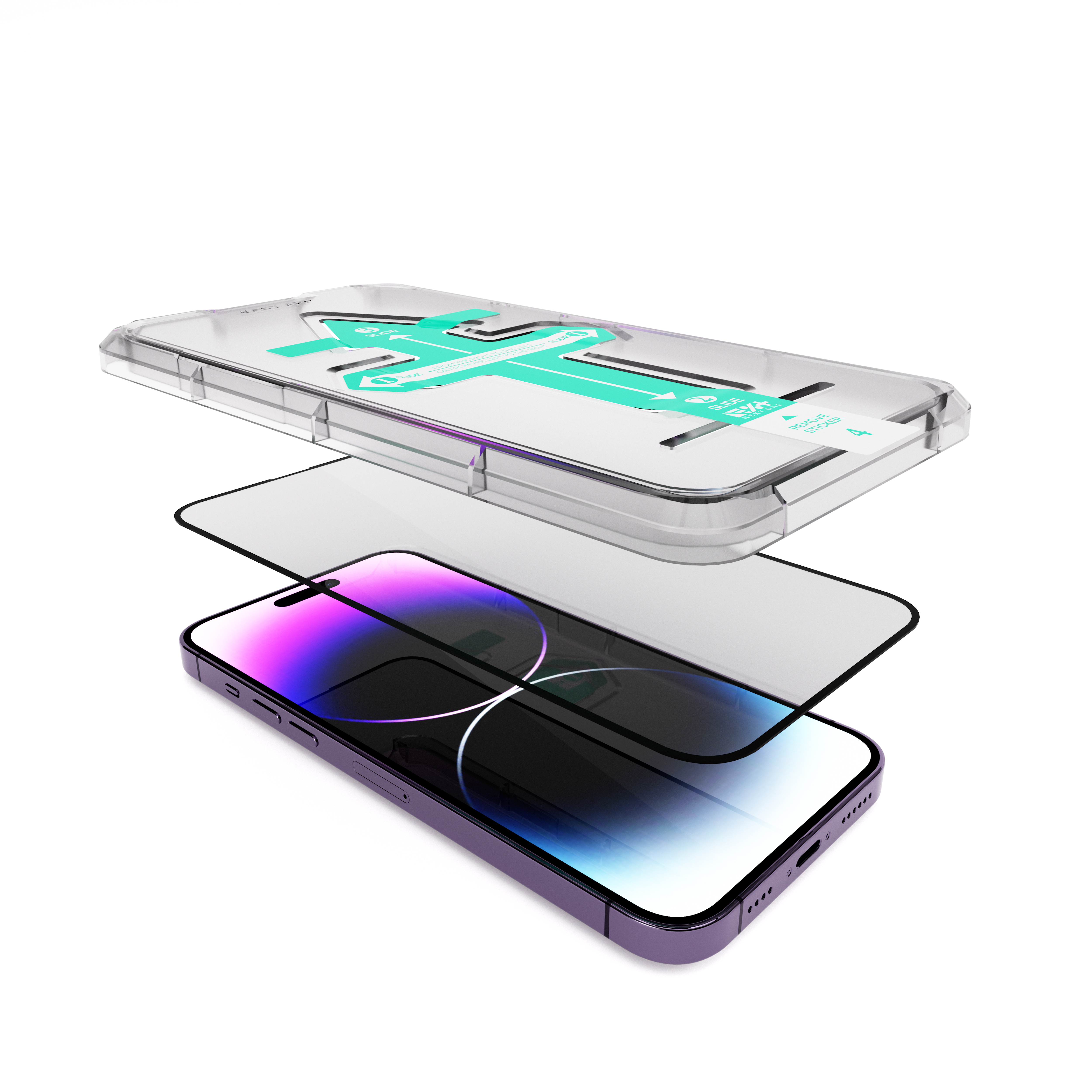 Protector de ecran din sticlă NOA All-rounder pentru iPhone 14 Pro Max