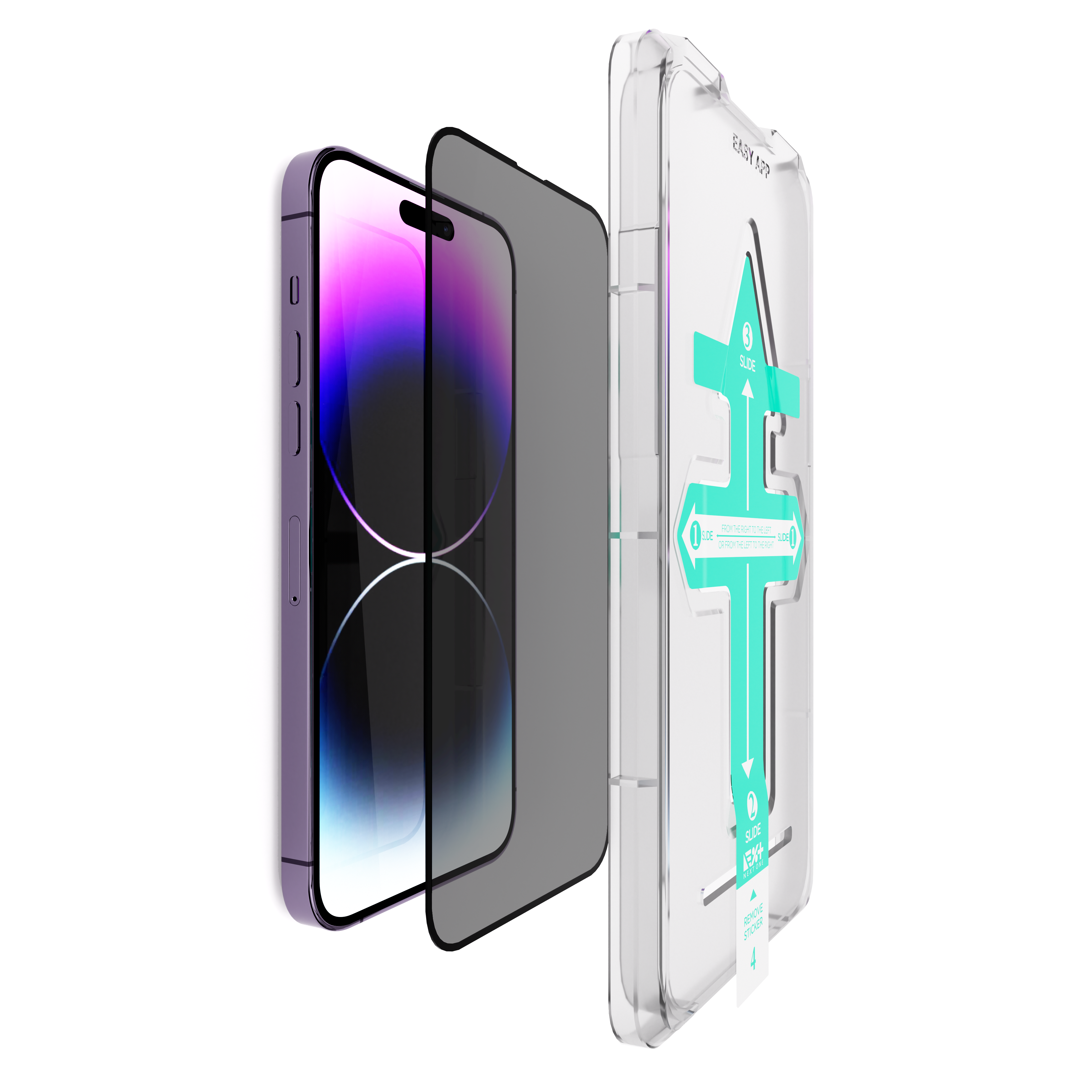 Folie de ecran din sticla NOA pentru iPhone 14 Pro Max
