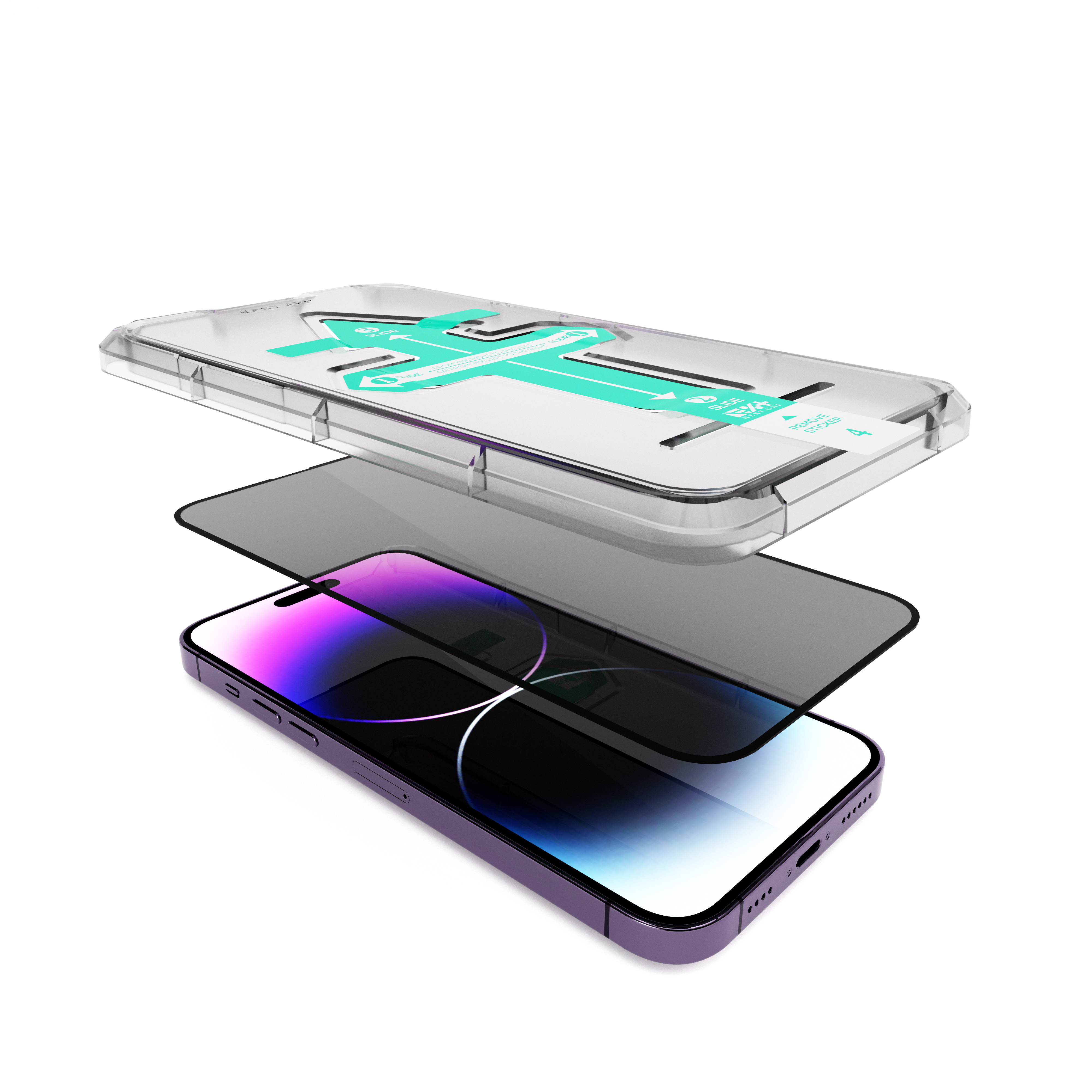 Folie de ecran din sticla NOA pentru iPhone 14 Pro Max