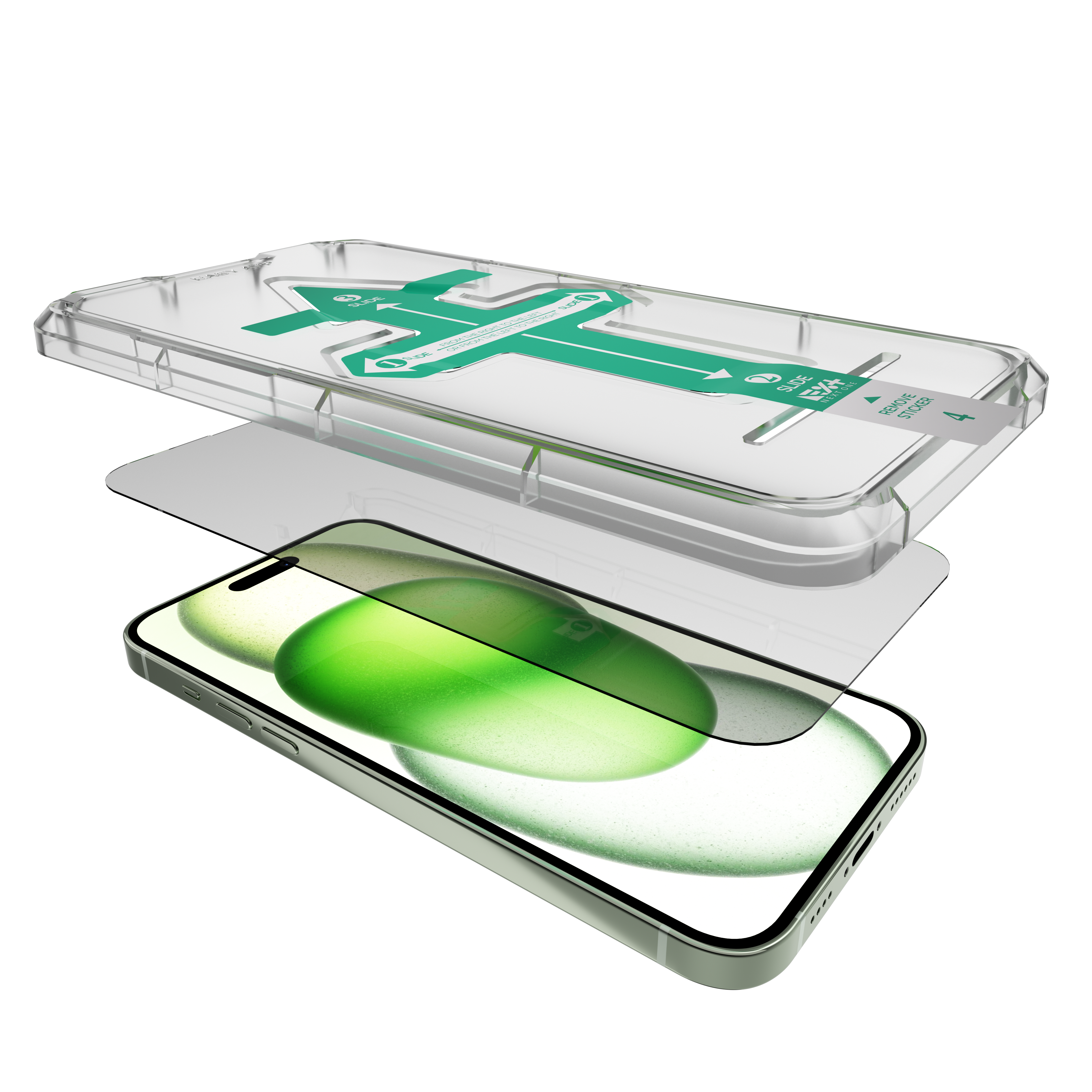 Folie de protectie din sticla Privacy NOA pentru iPhone 15 Plus