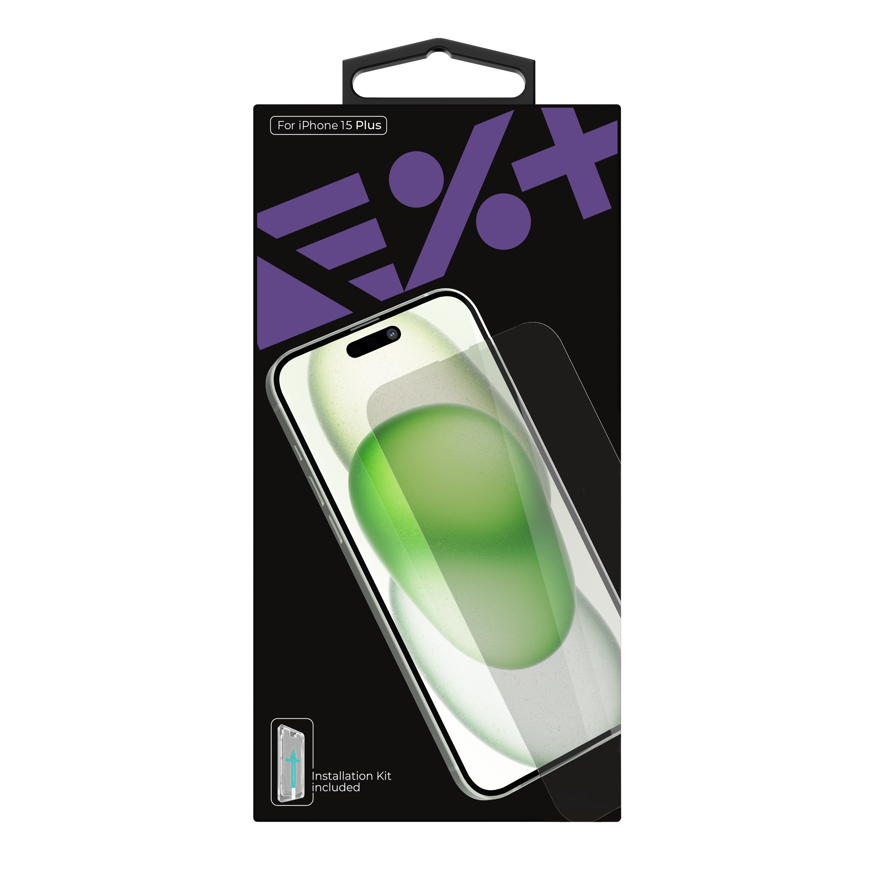 Folie de protecție din sticlă securizată NOA pentru iPhone 15 Plus