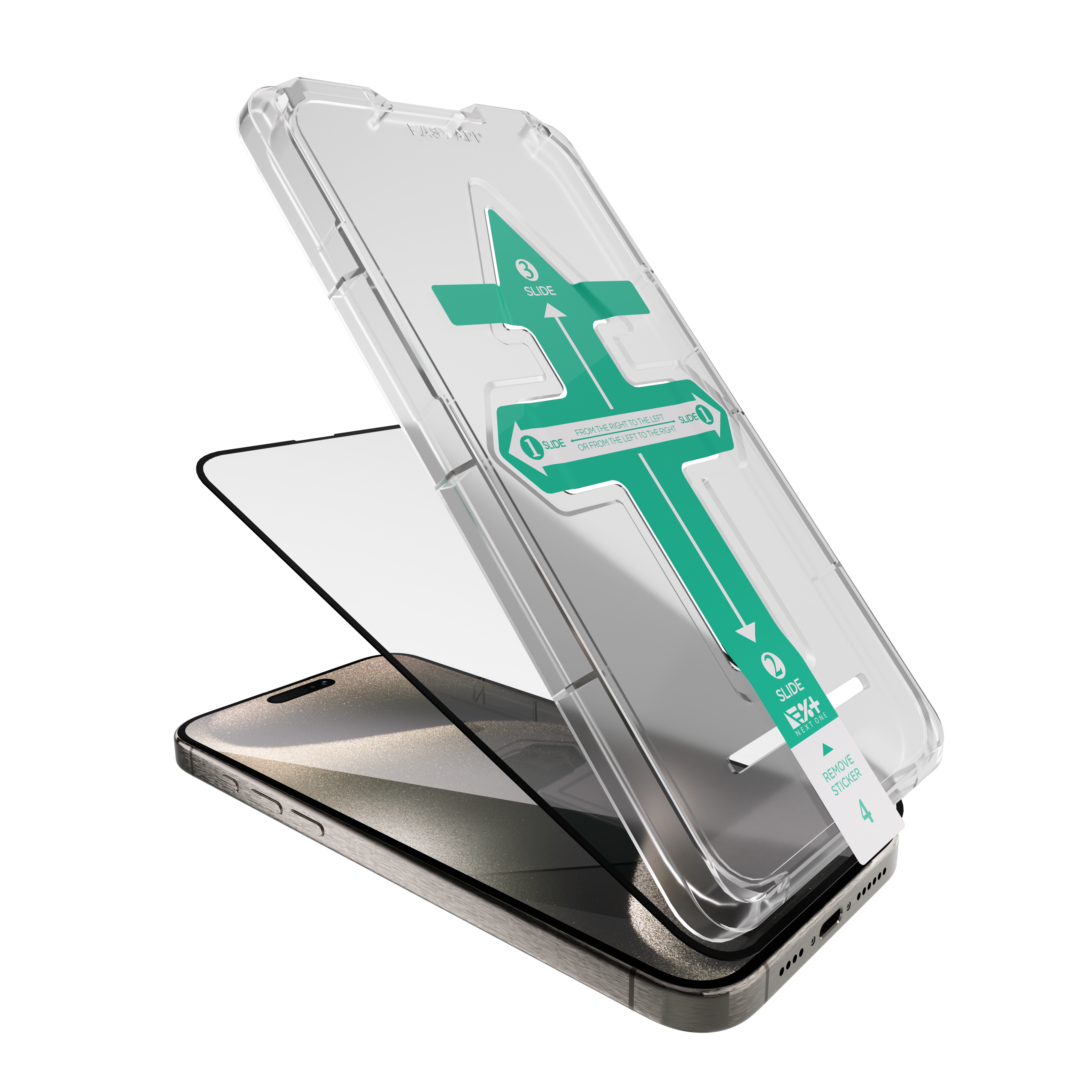 Folie de ecran din sticla NOA pentru iPhone 15 Pro