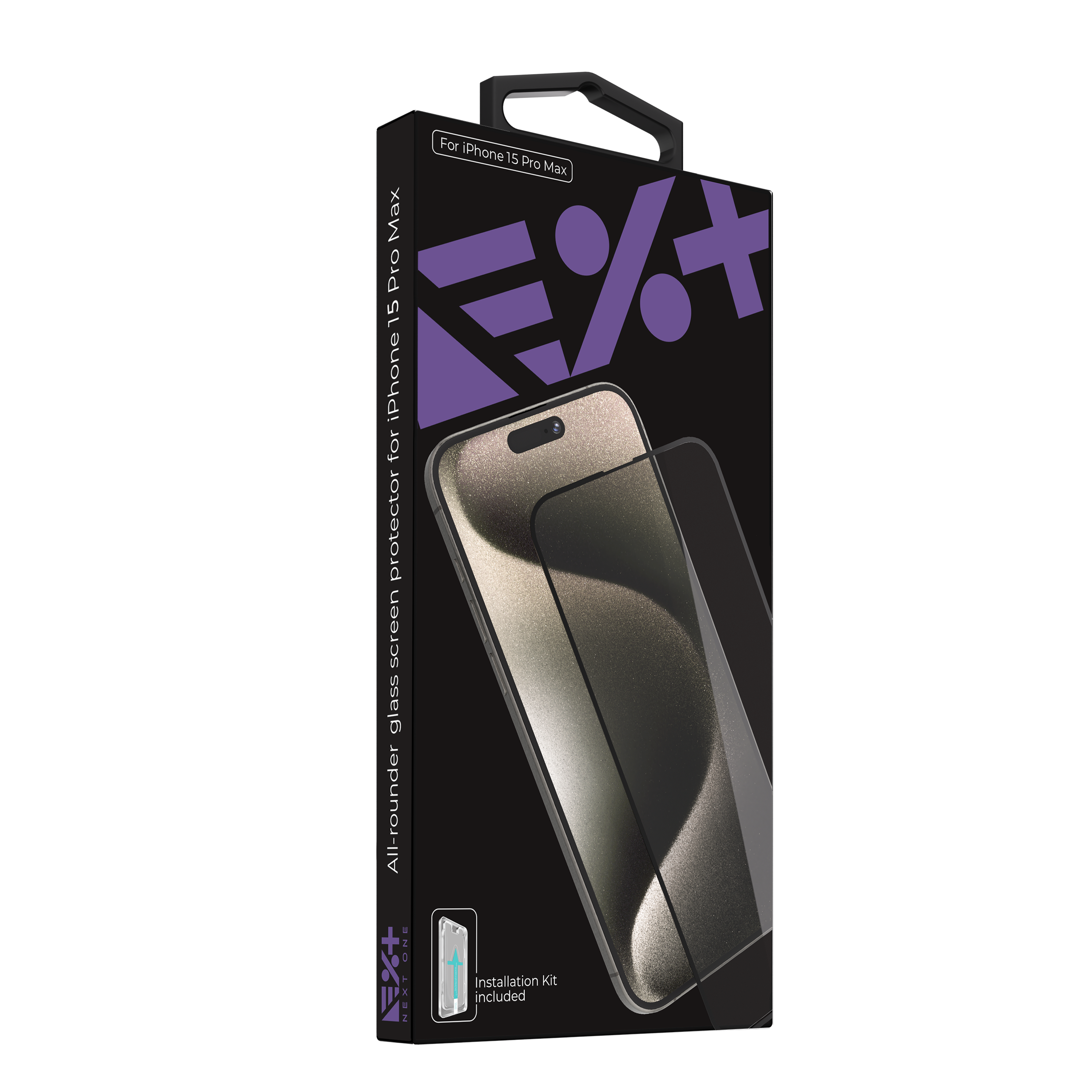 Folie din sticla Privacy NOA pentru iPhone 15 Pro Max