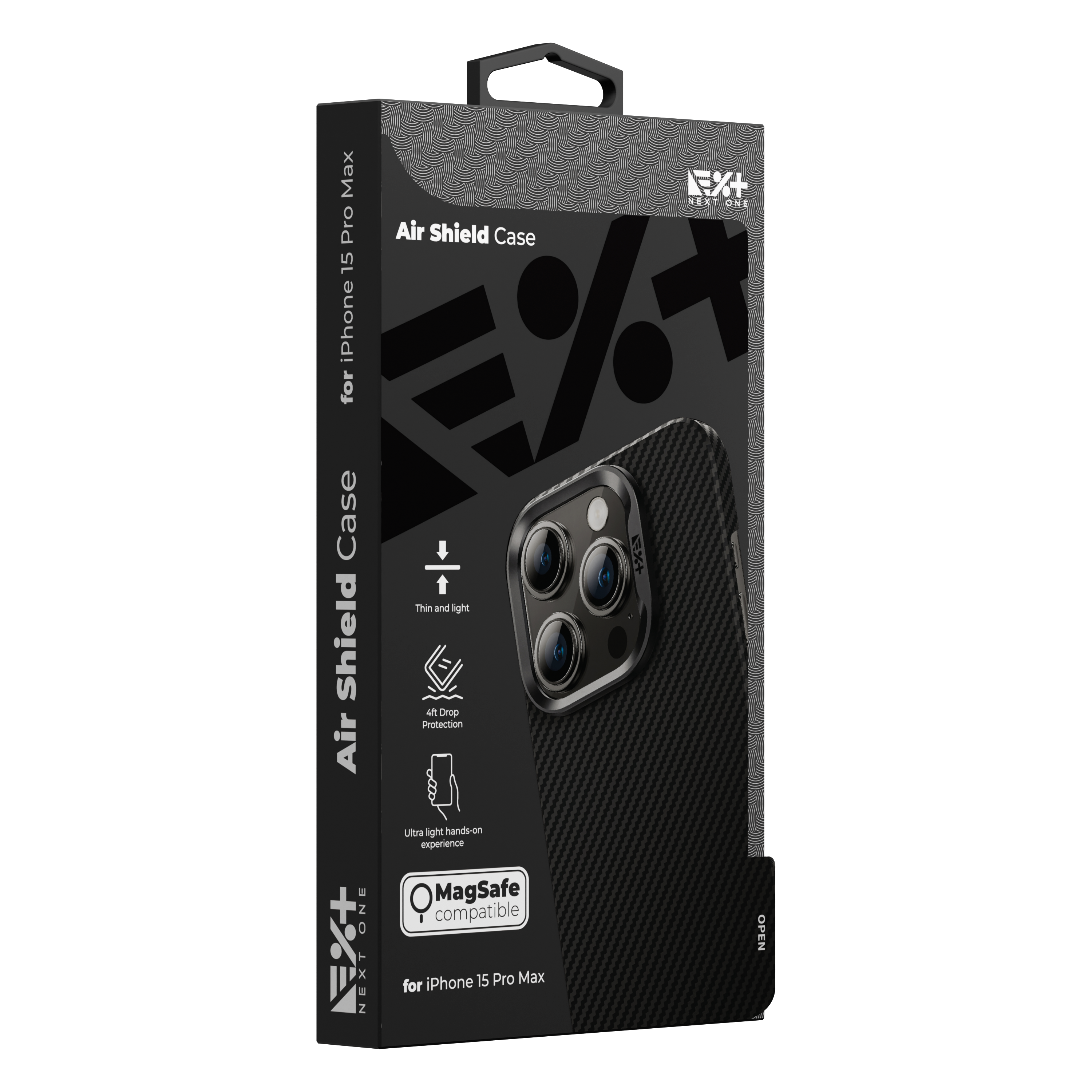 Husă NOA AirShield pentru iPhone 15 Pro Max | Compatibilă MagSafe
