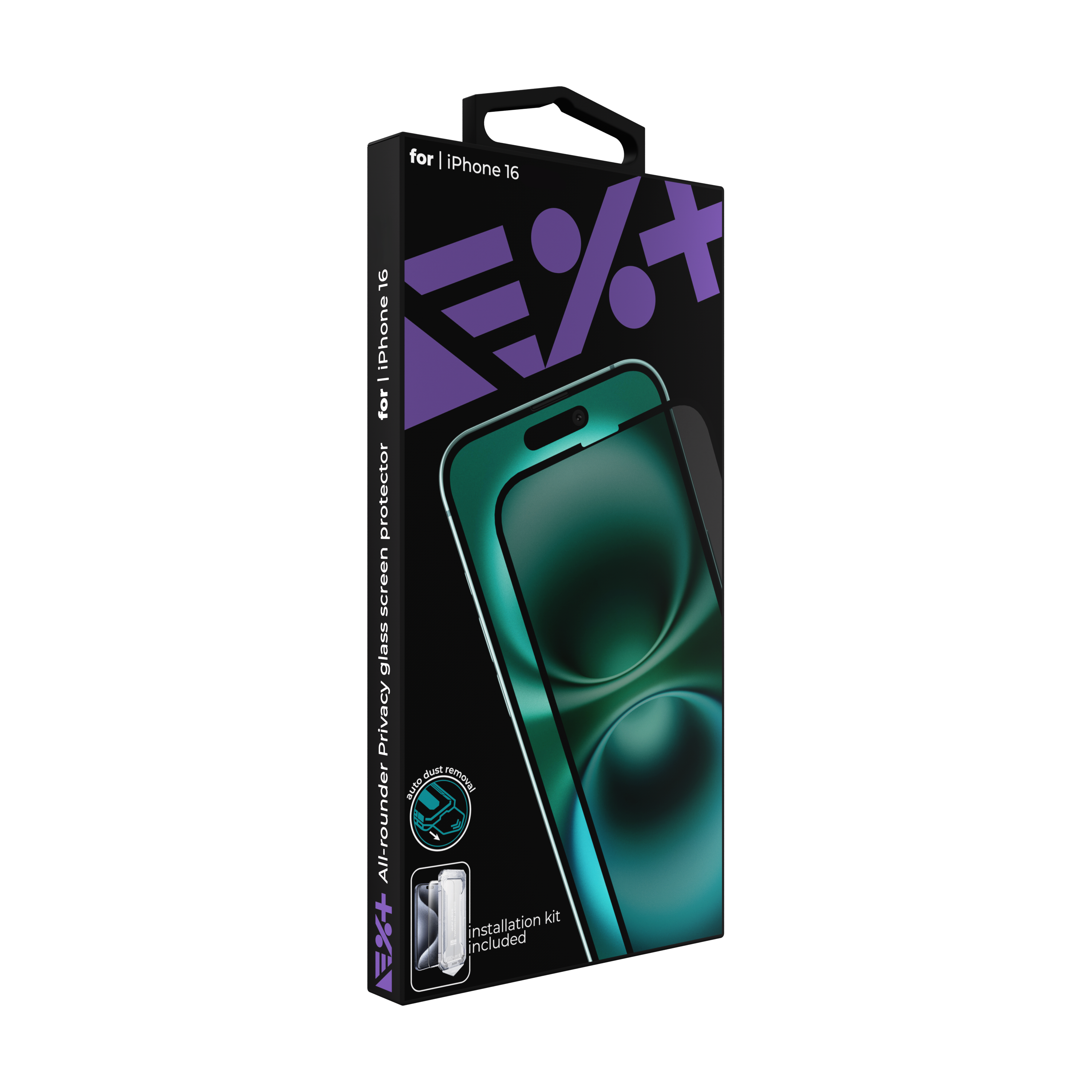 Protector de ecran NOA Privacy din sticlă pentru iPhone 16