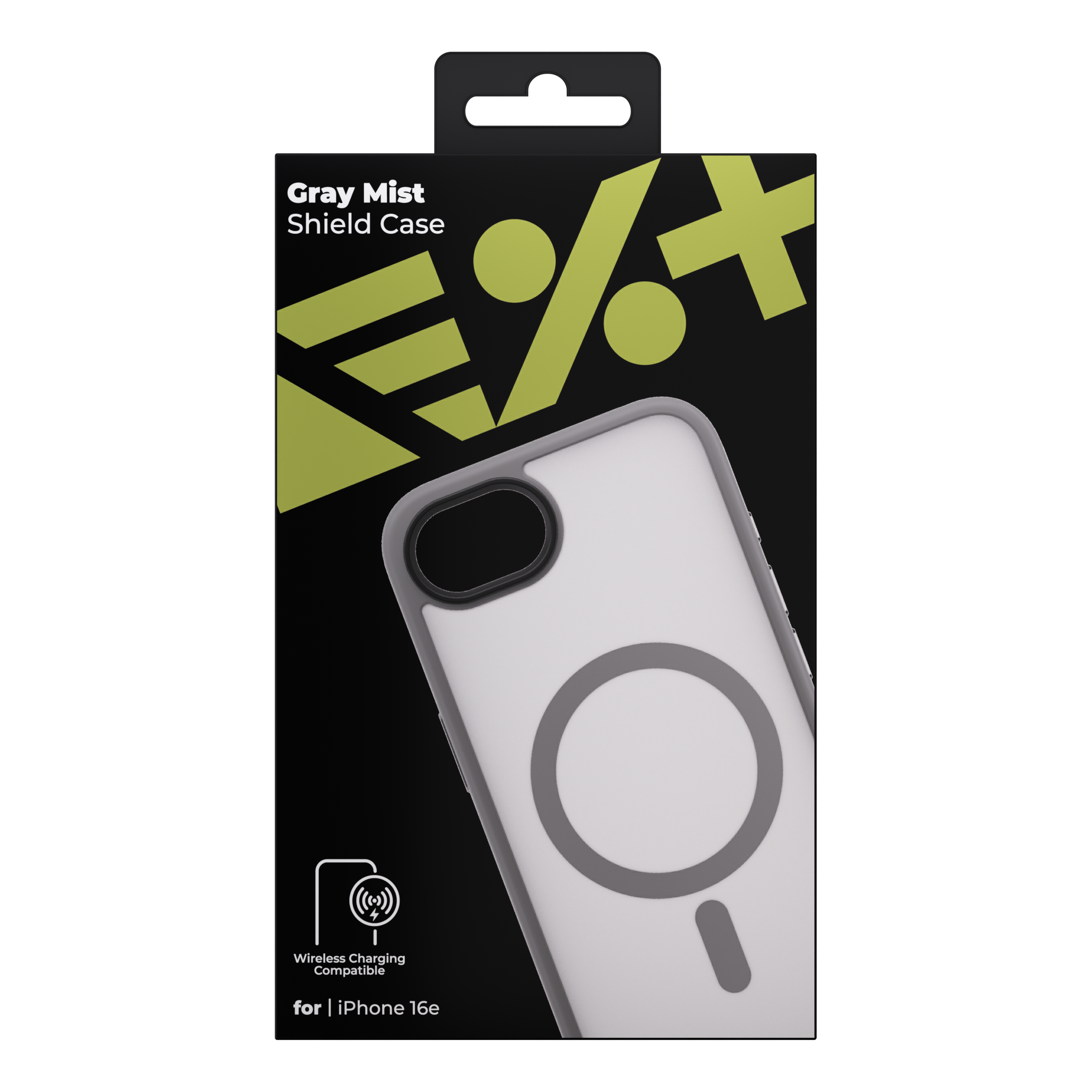 Carcasă NOA Gray Mist pentru iPhone 16e | Compatibilă MagSafe