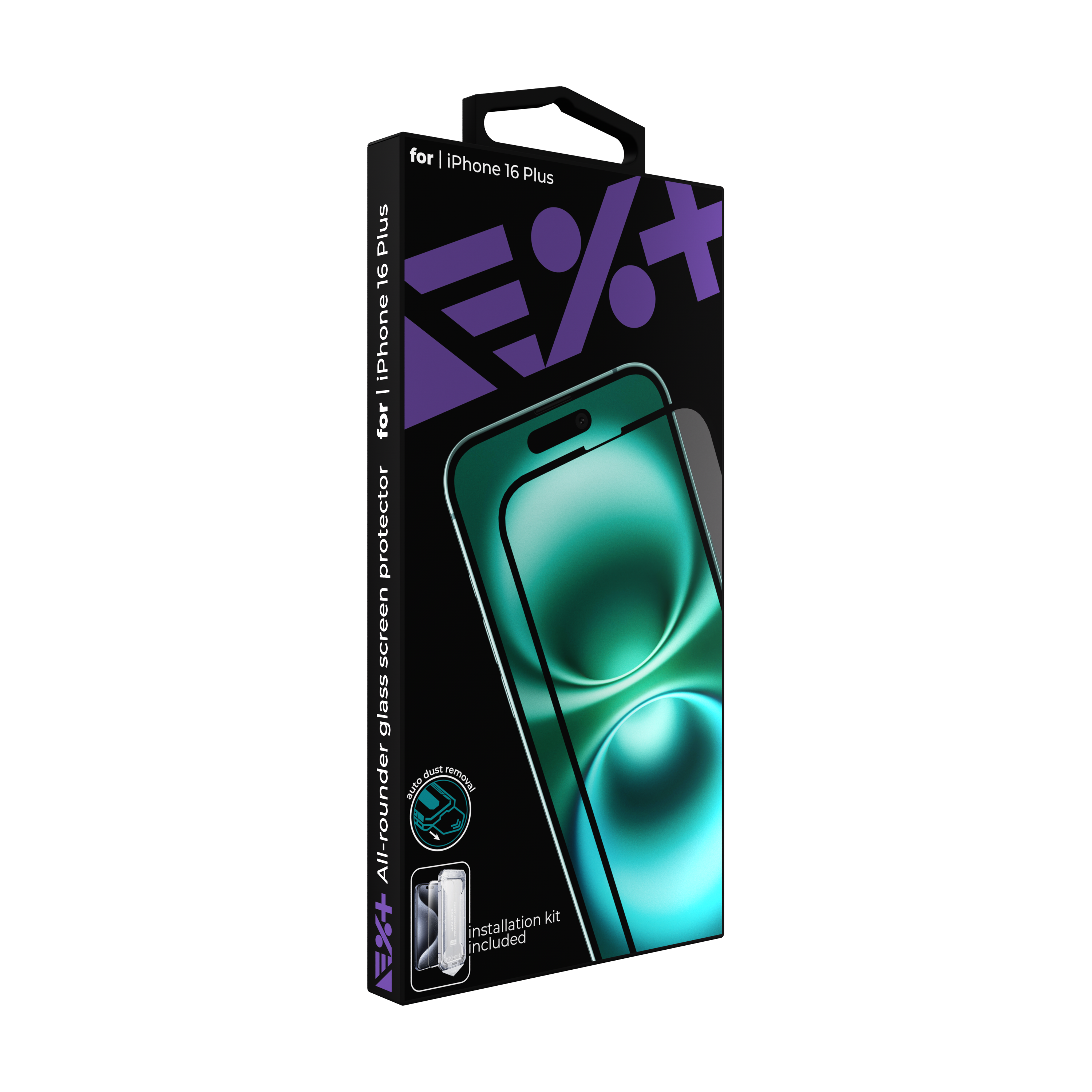Folie din sticla Privacy NOA pentru iPhone 16 Plus