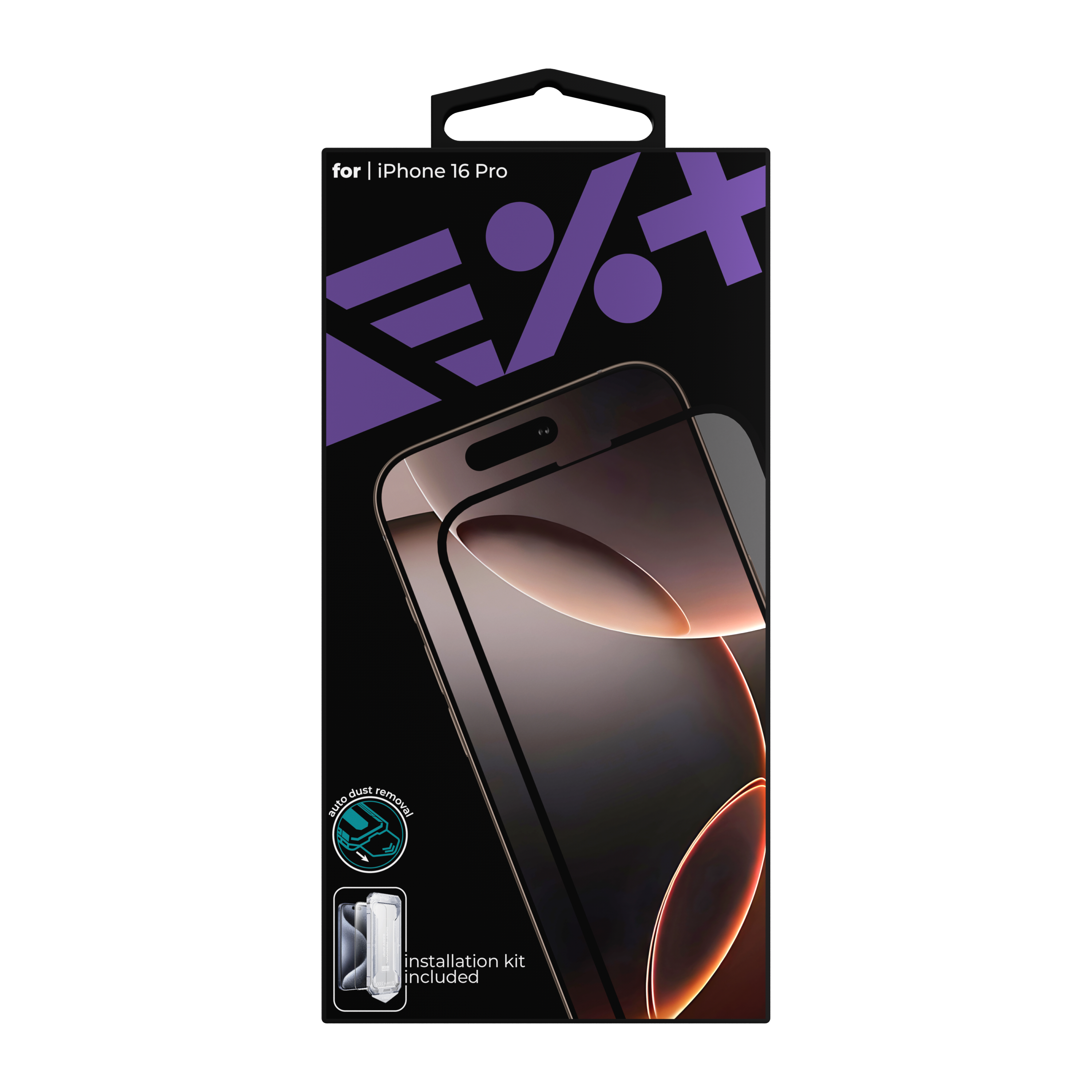 Folie din sticla Privacy NOA pentru iPhone 16 Pro