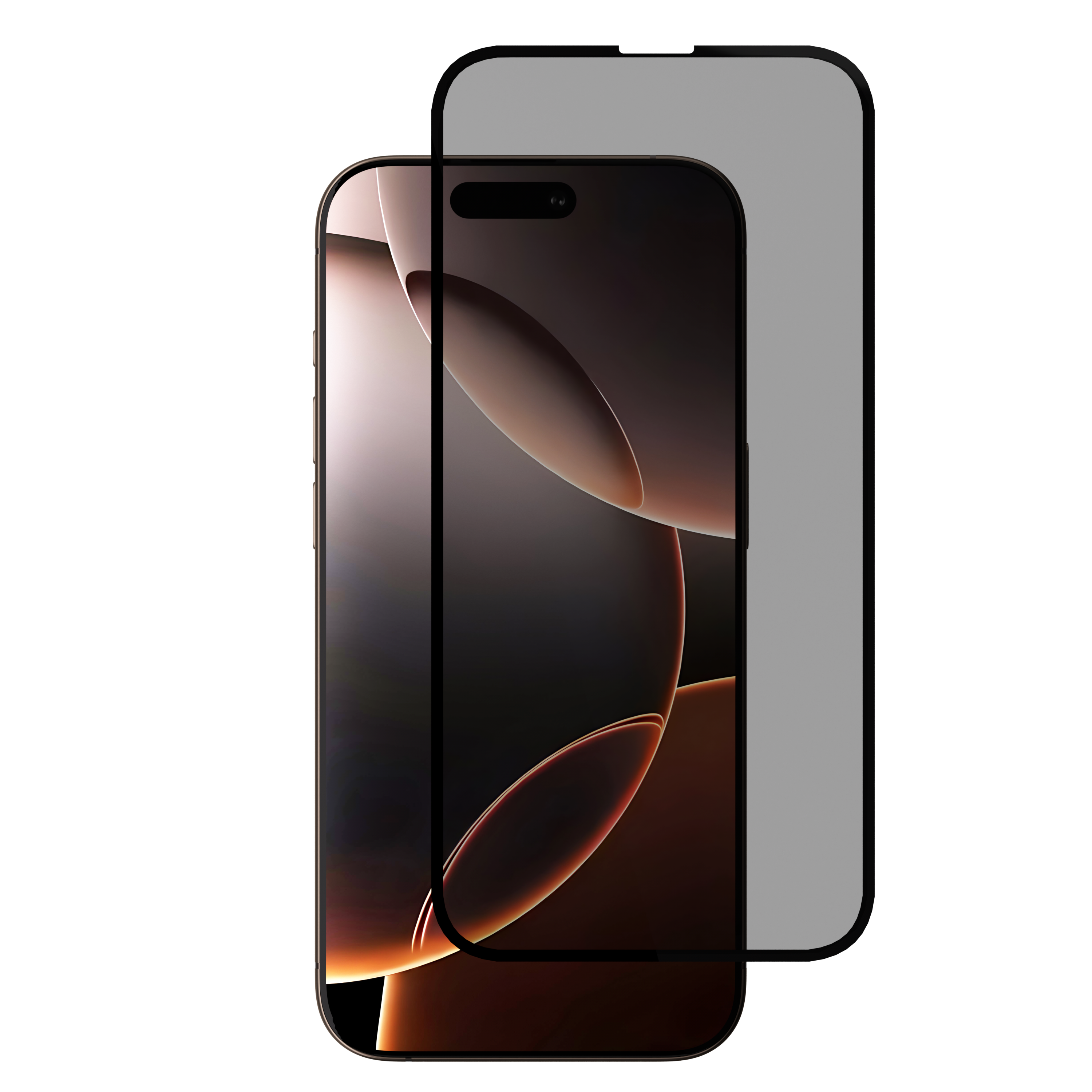 Folie de protecție pentru confidențialitate NOA Privacy glass pentru iPhone 16 Pro
