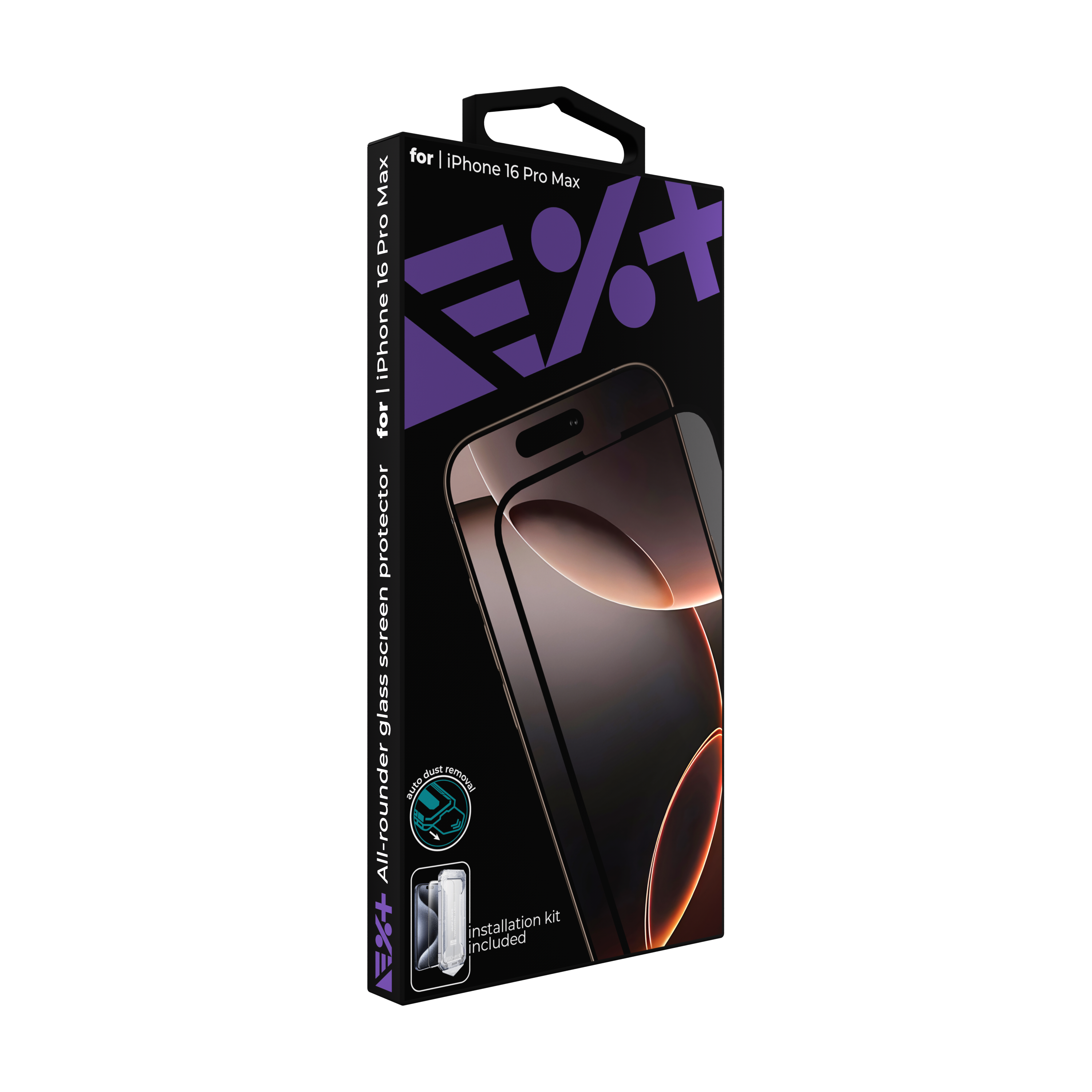 Folie din sticla Privacy NOA pentru iPhone 16 Pro Max