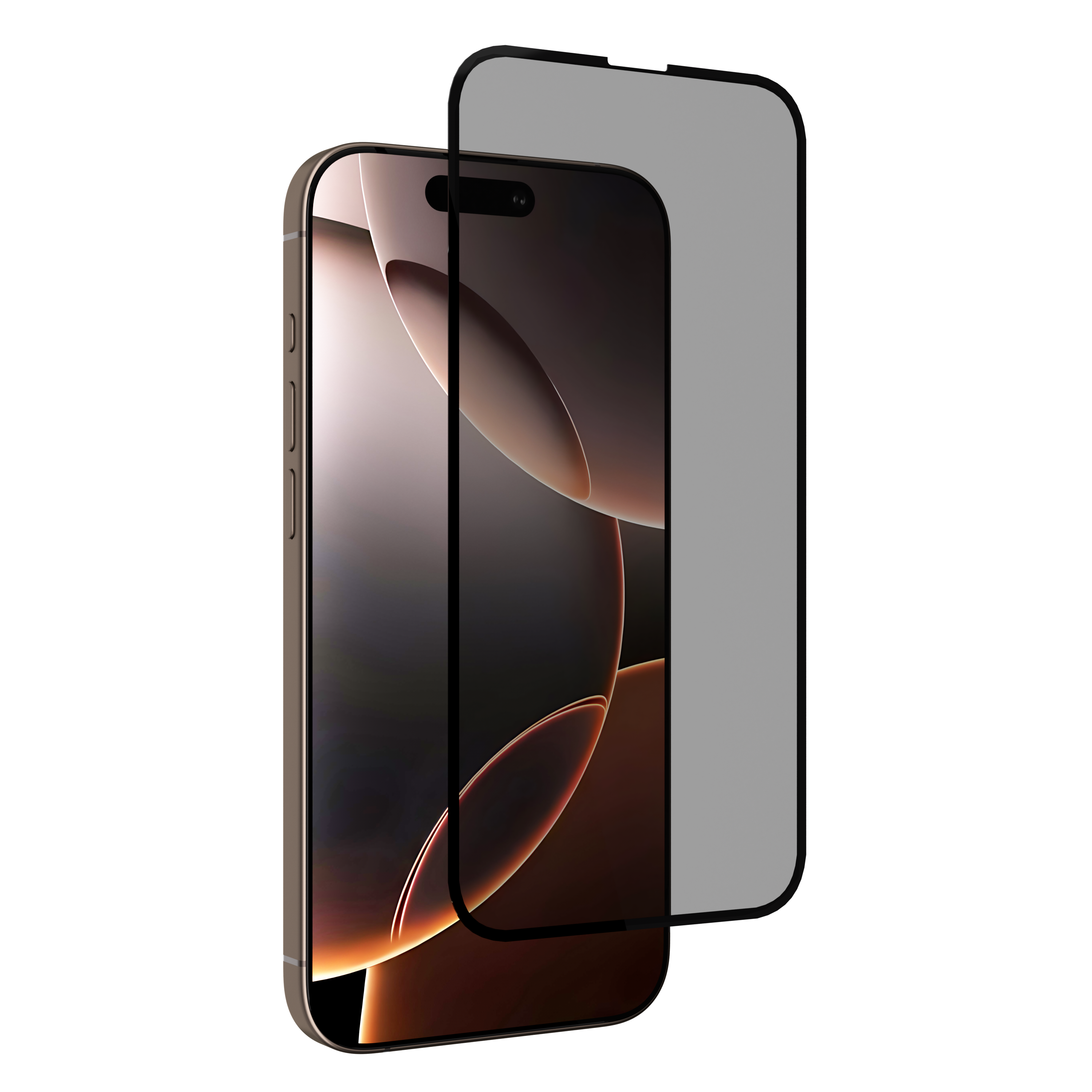 Folie de protecție pentru ecran NOA Privacy din sticlă pentru iPhone 16 Pro Max