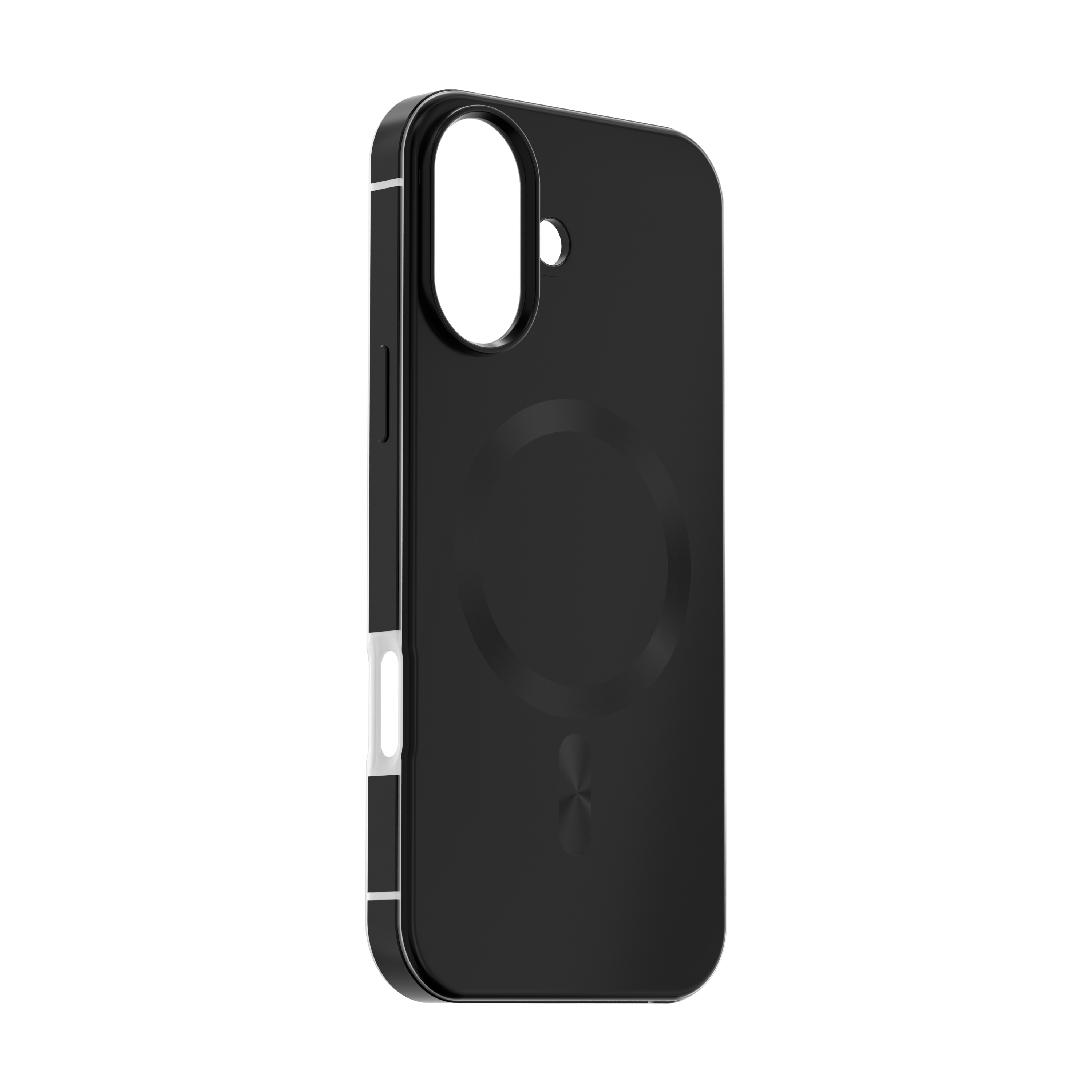 Husă de protecție hibridă NOA compatibilă cu MagSafe pentru iPhone 17, negru