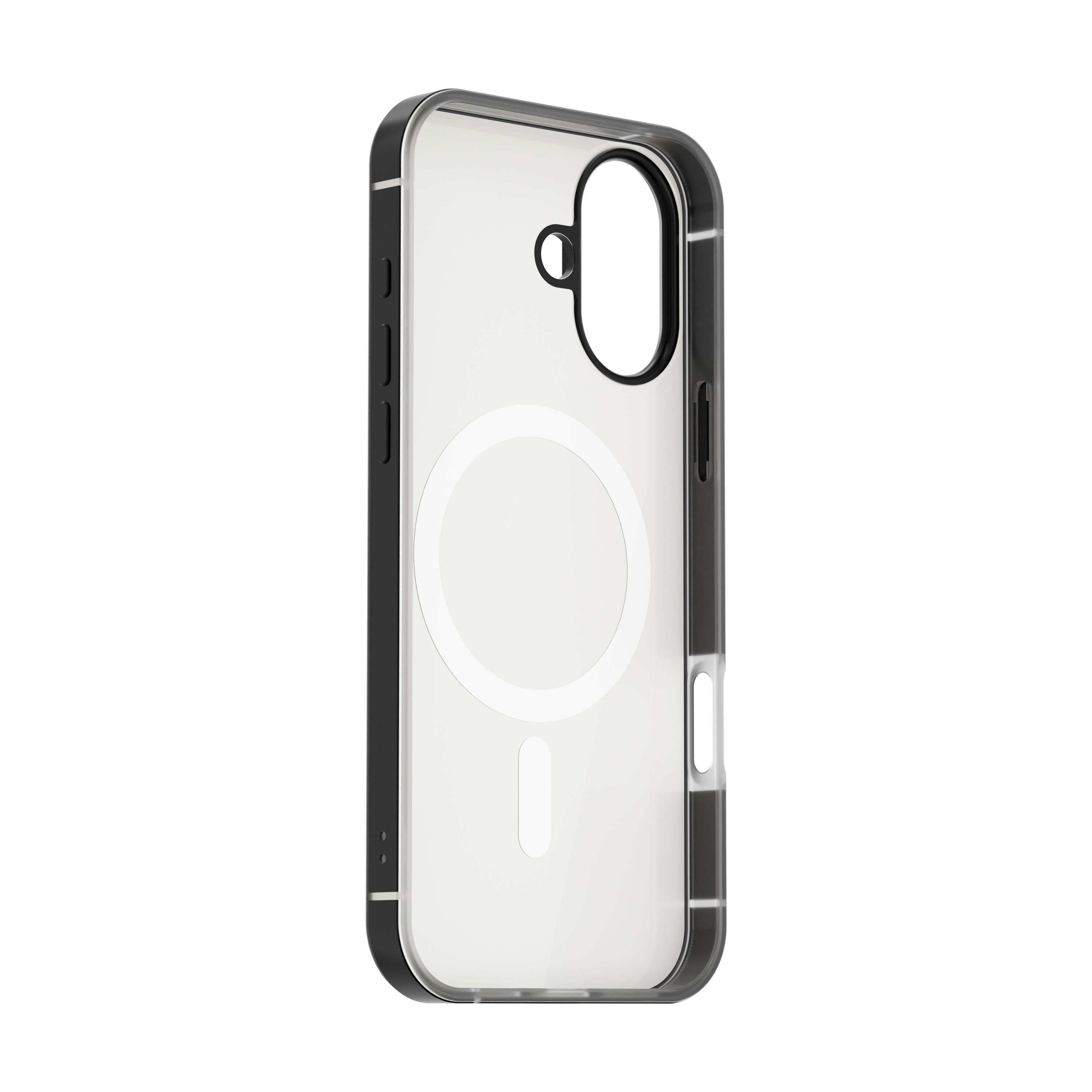 Husă de protecție hibridă NOA compatibilă cu MagSafe pentru iPhone 17, negru
