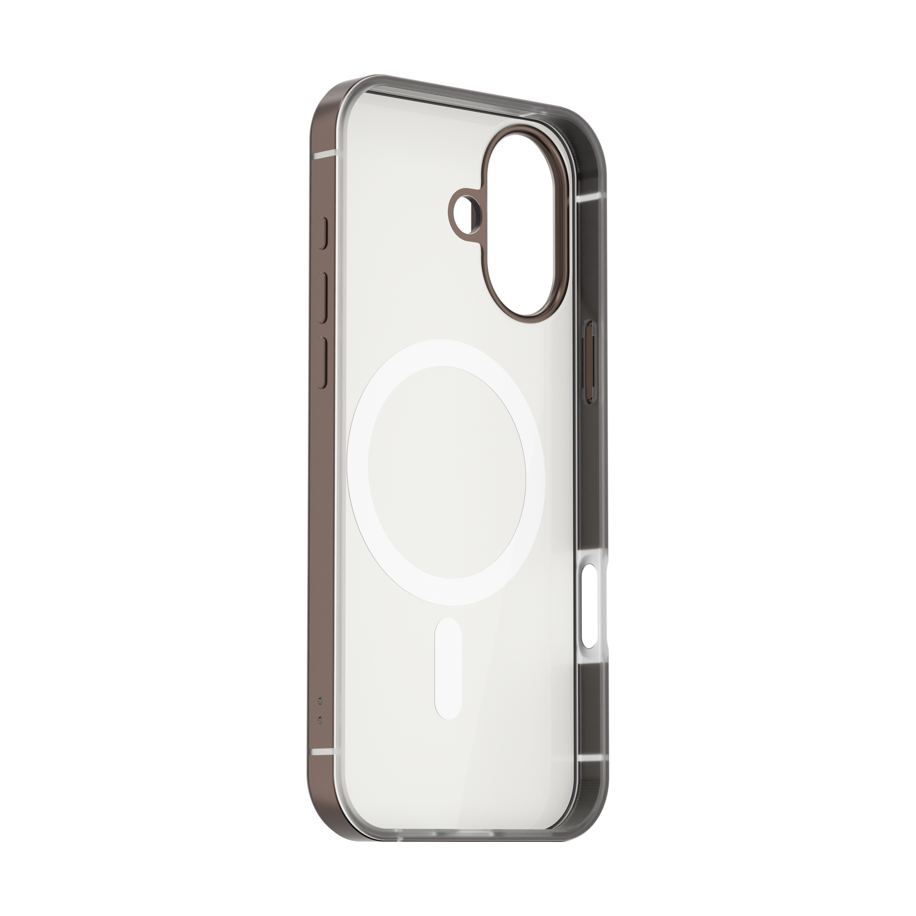 Husă de protecție NOA Hybrid compatibilă MagSafe pentru iPhone 17, Cupru