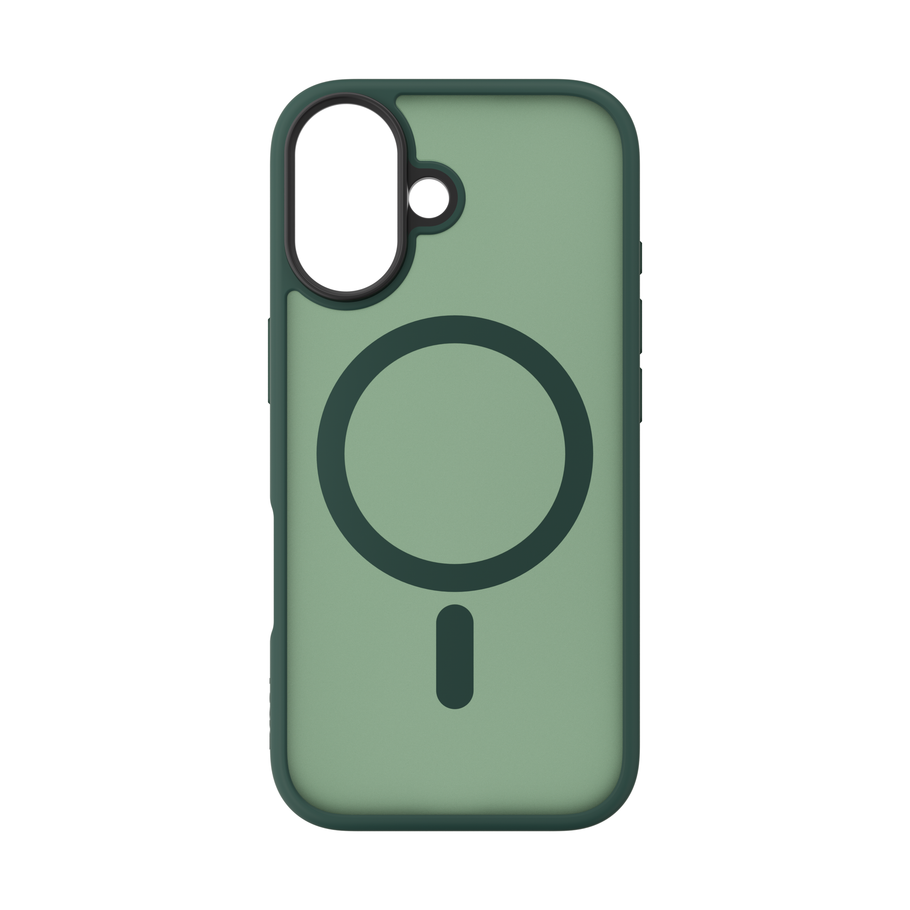 Husa de protectie NOA Mist Shield, compatibila Magsafe, pentru Iphone 17, Verde