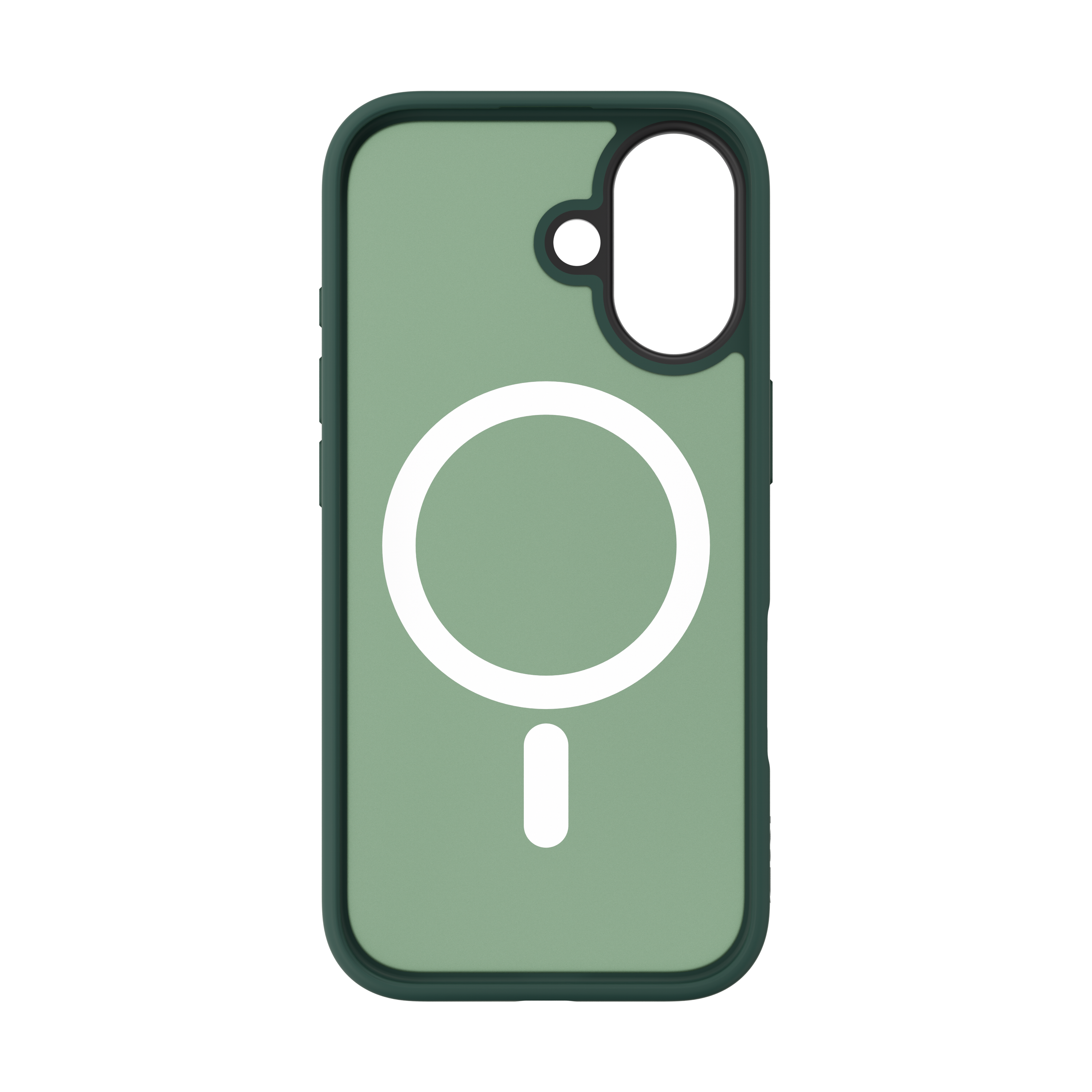 Husa de protectie NOA Mist Shield, compatibila Magsafe, pentru Iphone 17, Verde