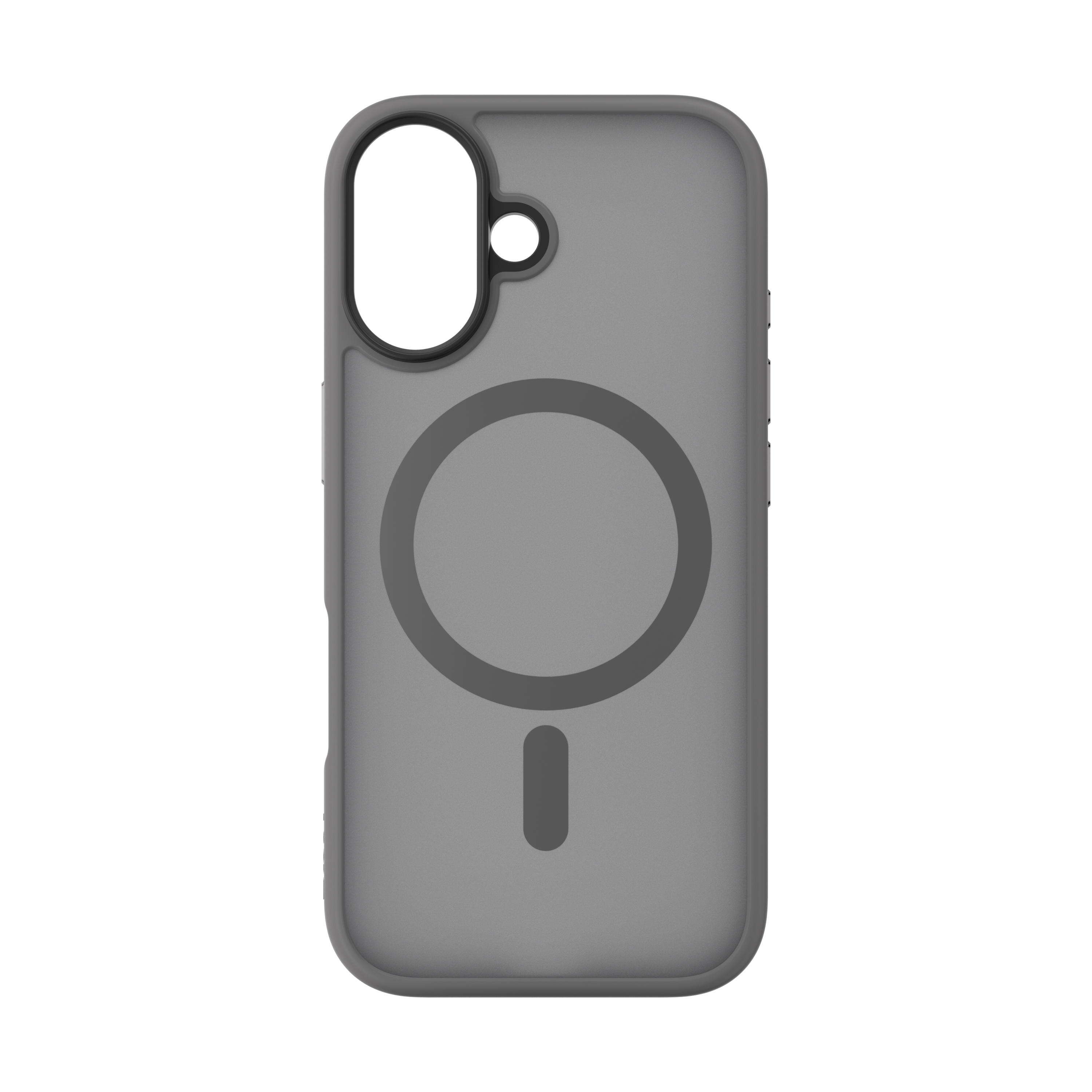 Husa de protectie NOA Mist Shield, compatibila Magsafe, pentru Iphone 17, Gri