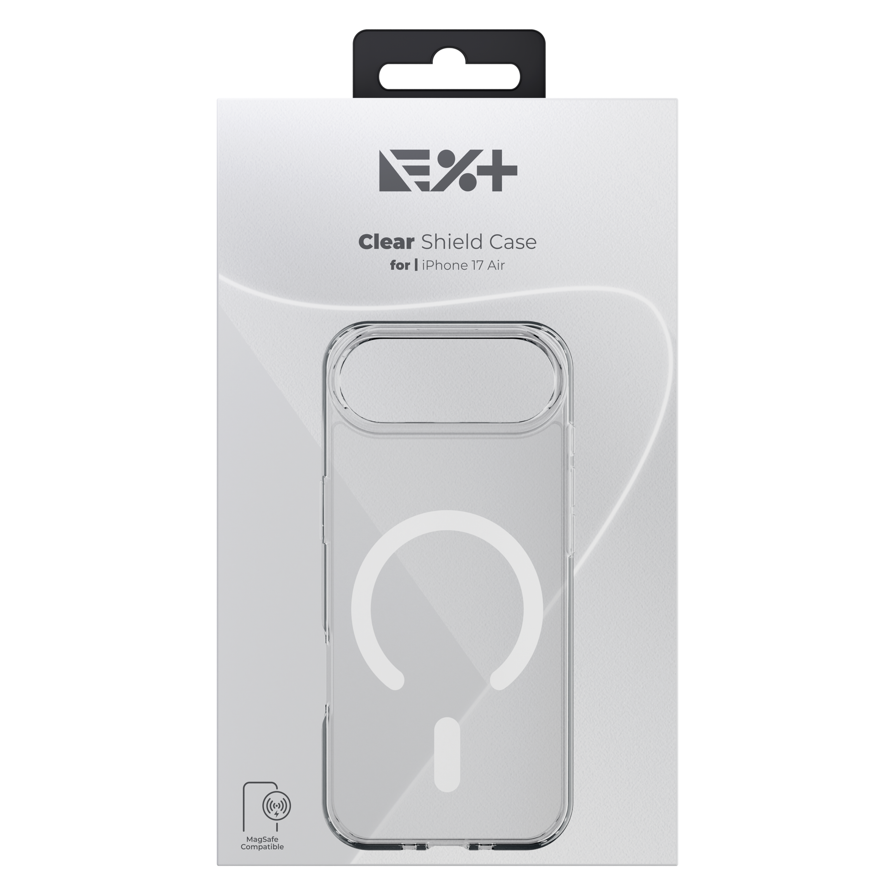 Husă de protecție NOA Mist Shield, compatibilă Magsafe, pentru iPhone 17, transparentă