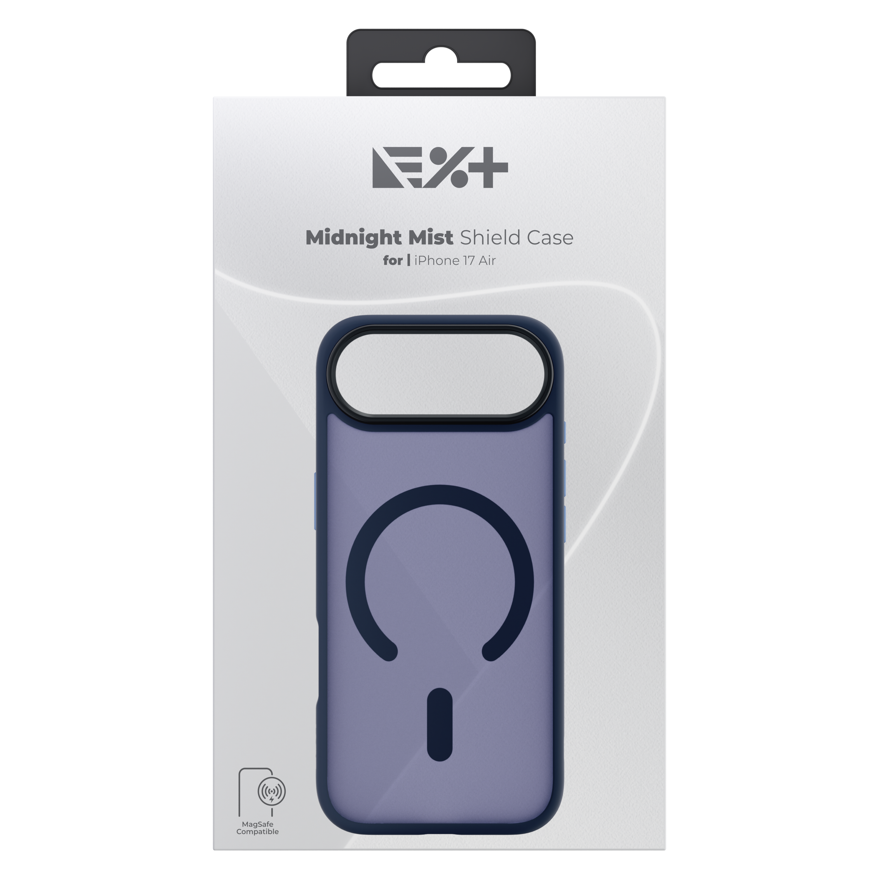 Husă de protecție NOA Mist Shield, compatibilă MagSafe, pentru iPhone 17 Air, Midnight