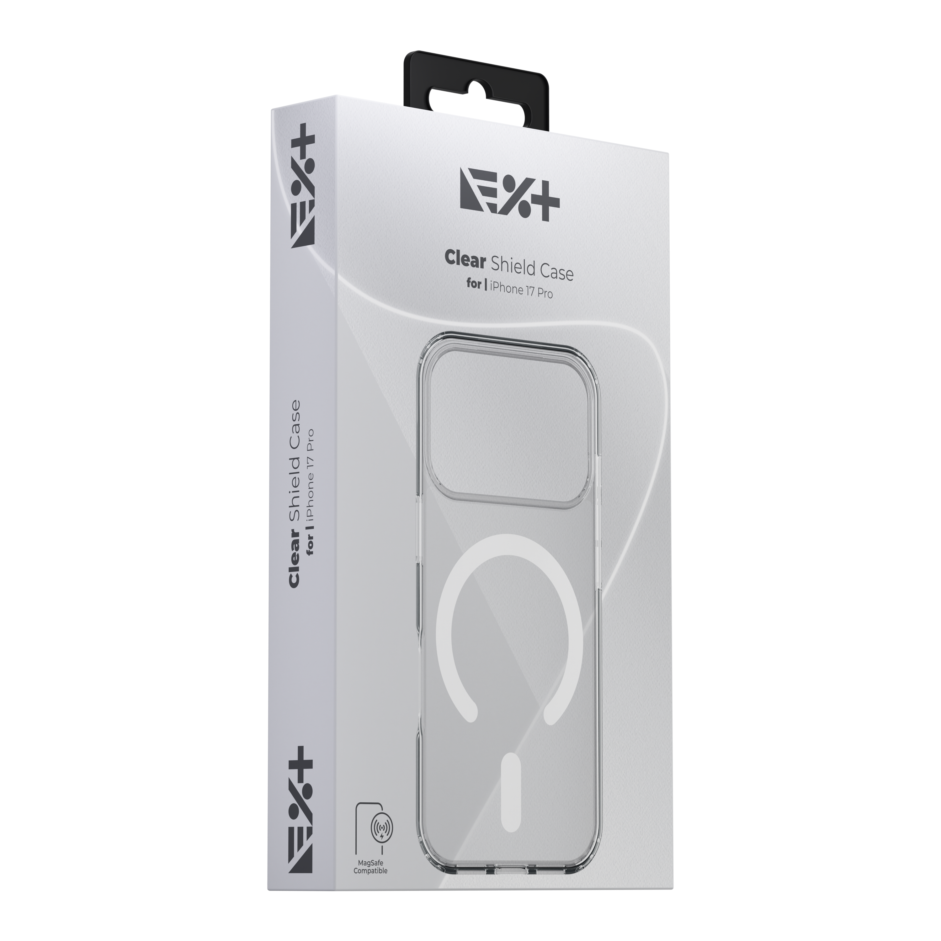 Husă de protecție NOA Mist Shield, compatibilă Magsafe, pentru iPhone 17 Pro, Transparentă