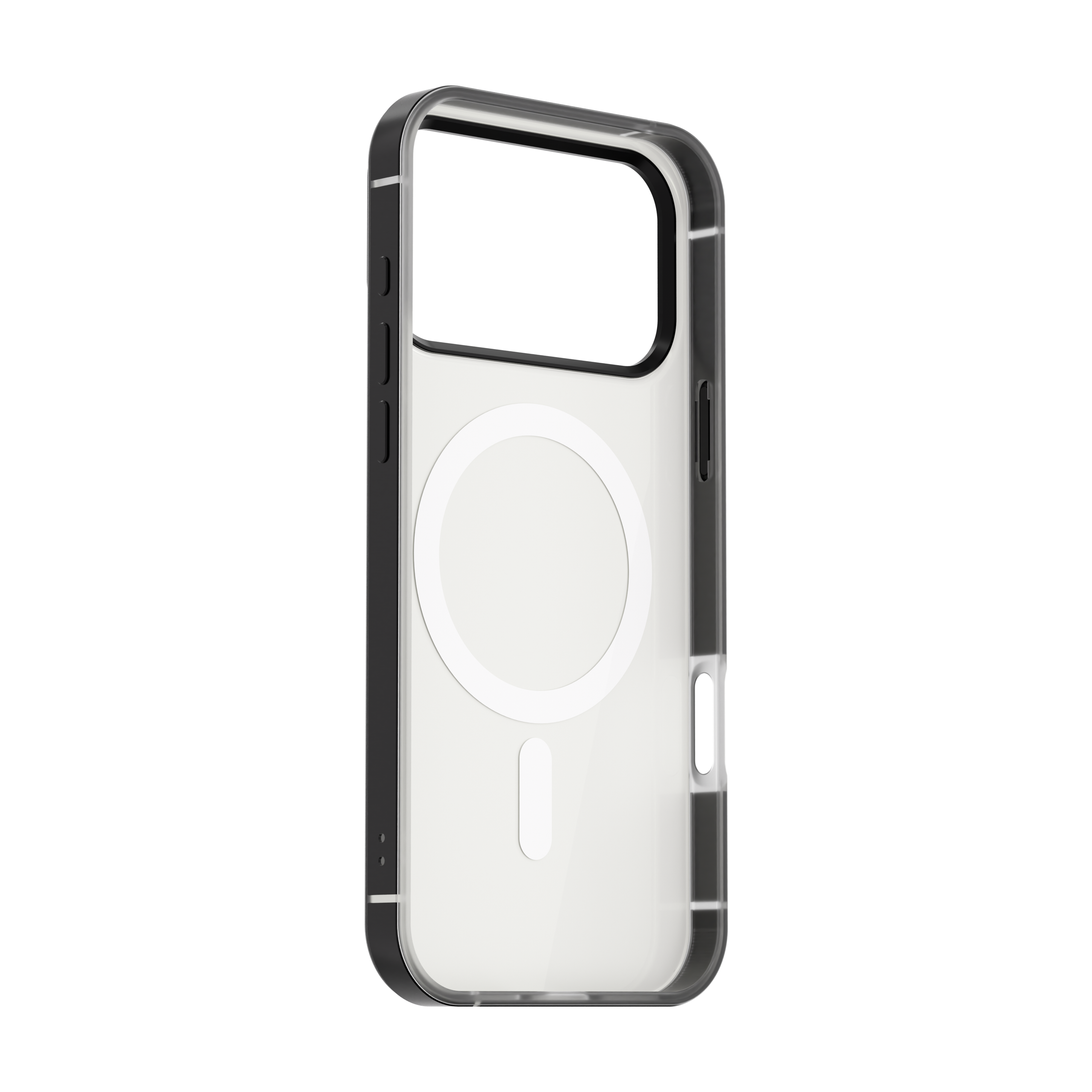 Husa de protecție hibridă NOA compatibilă cu MagSafe pentru iPhone 17 Pro, neagră