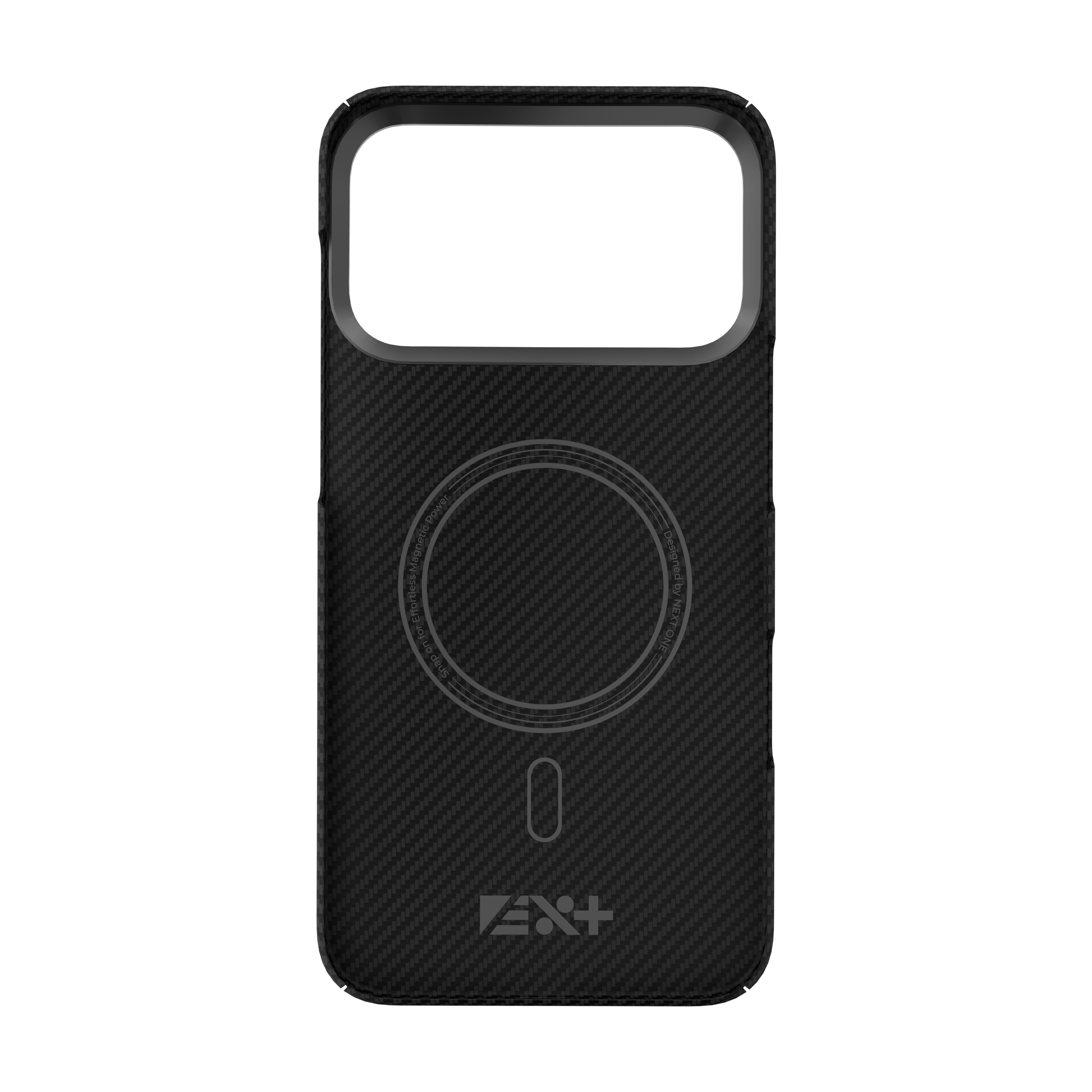 Husă magnetică din aramidă NOA AirShield pentru iPhone 17 Pro, protecție avansată, MagSafe, subțire, negru