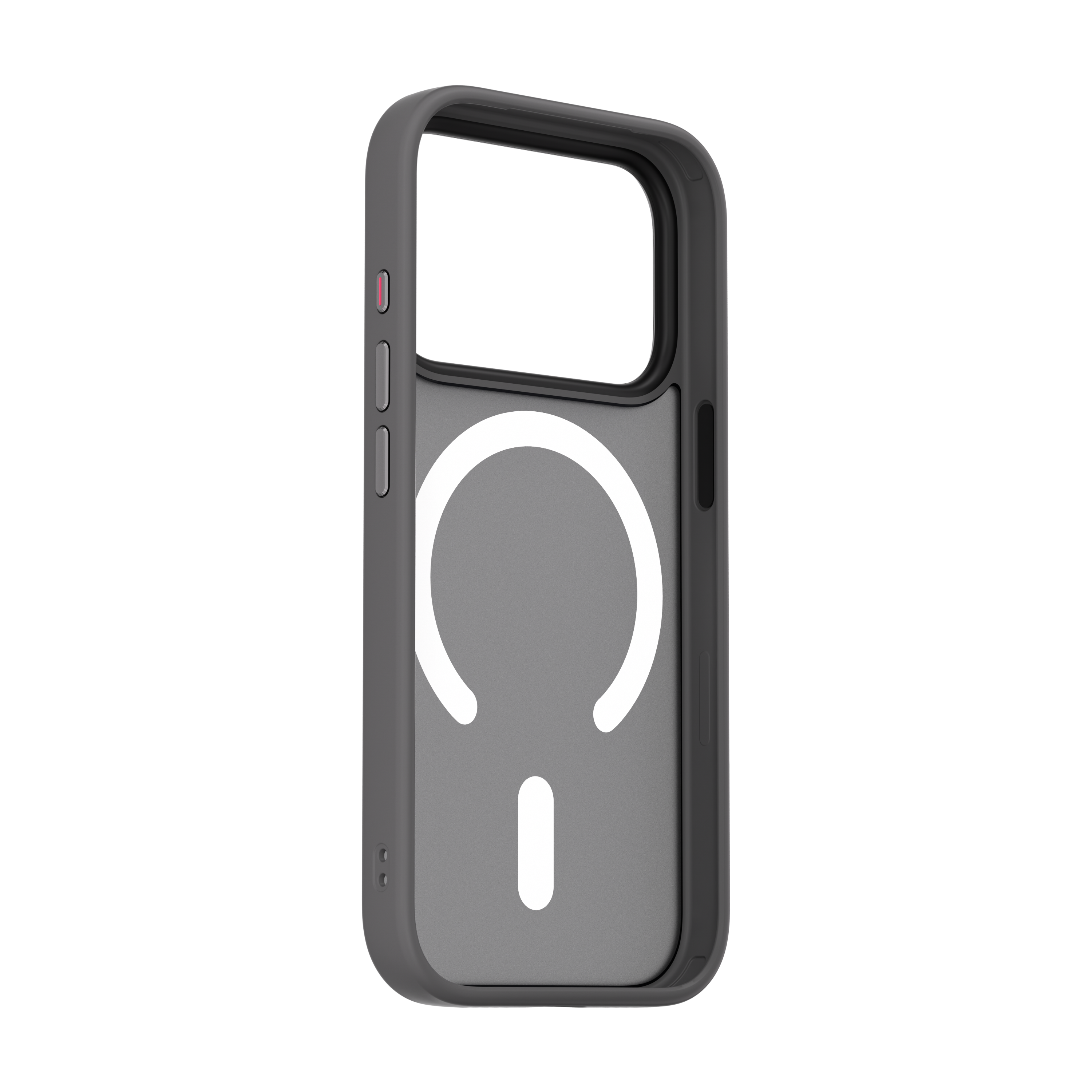 Husa de protecție NOA Mist Shield, compatibilă MagSafe, pentru iPhone 17 Pro, Gri
