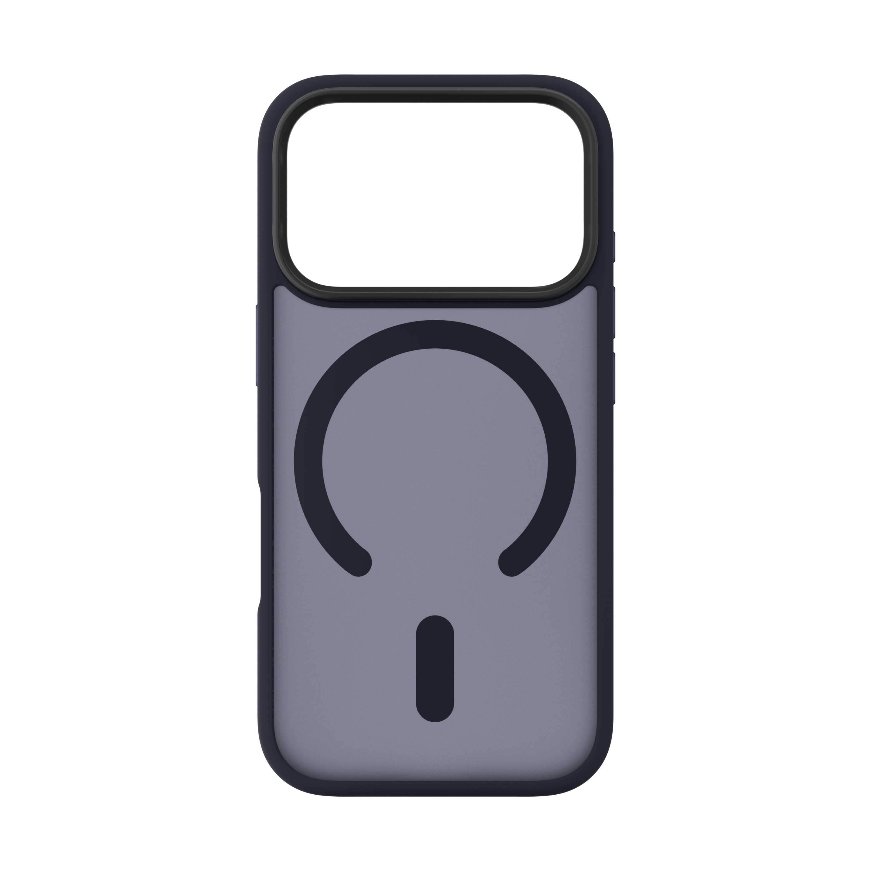 Husa de protecție NOA Mist Shield, compatibilă MagSafe, pentru iPhone 17 Pro, Midnight