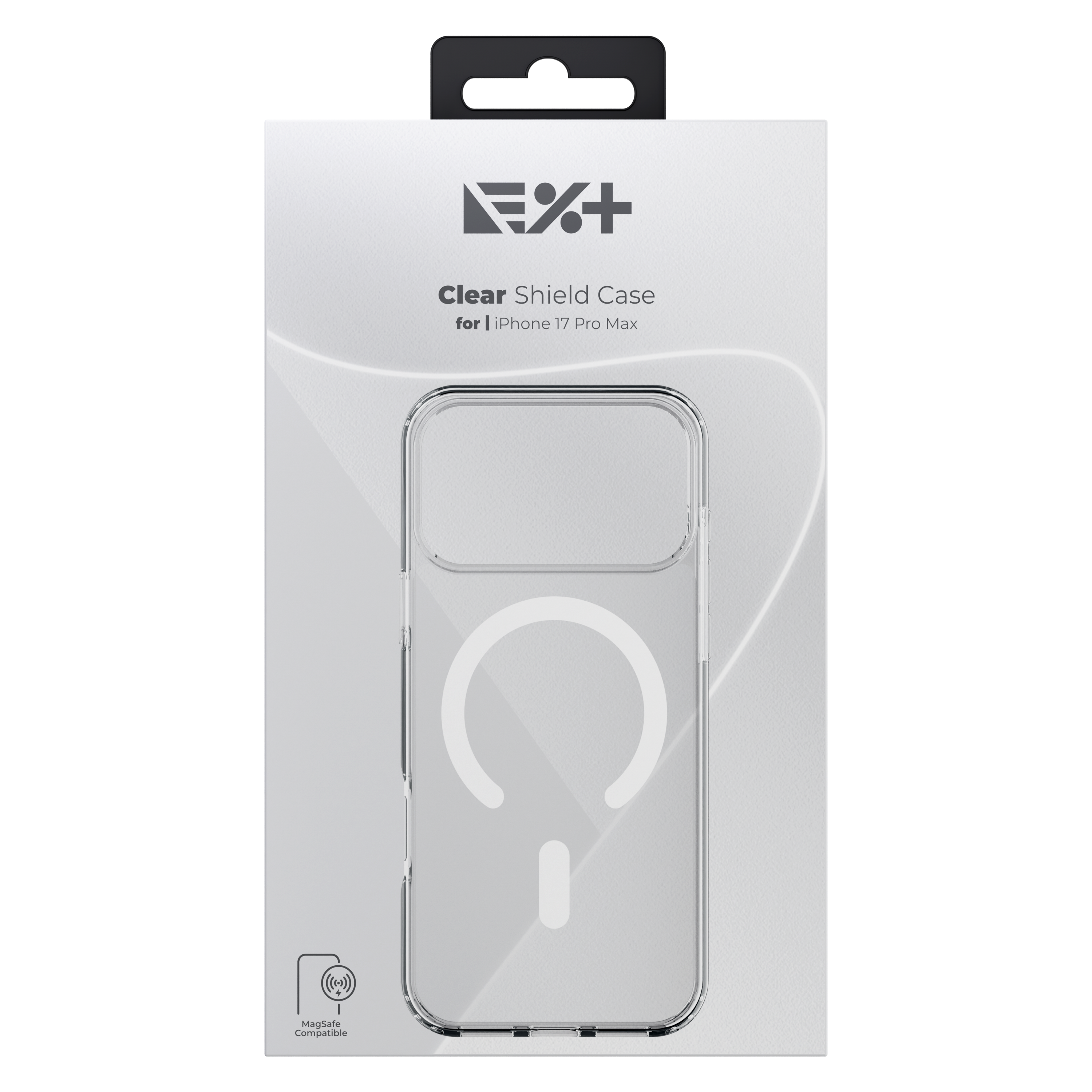 Husă de protecție NOA Mist Shield, compatibilă MagSafe, pentru iPhone 17 Pro Max, transparentă