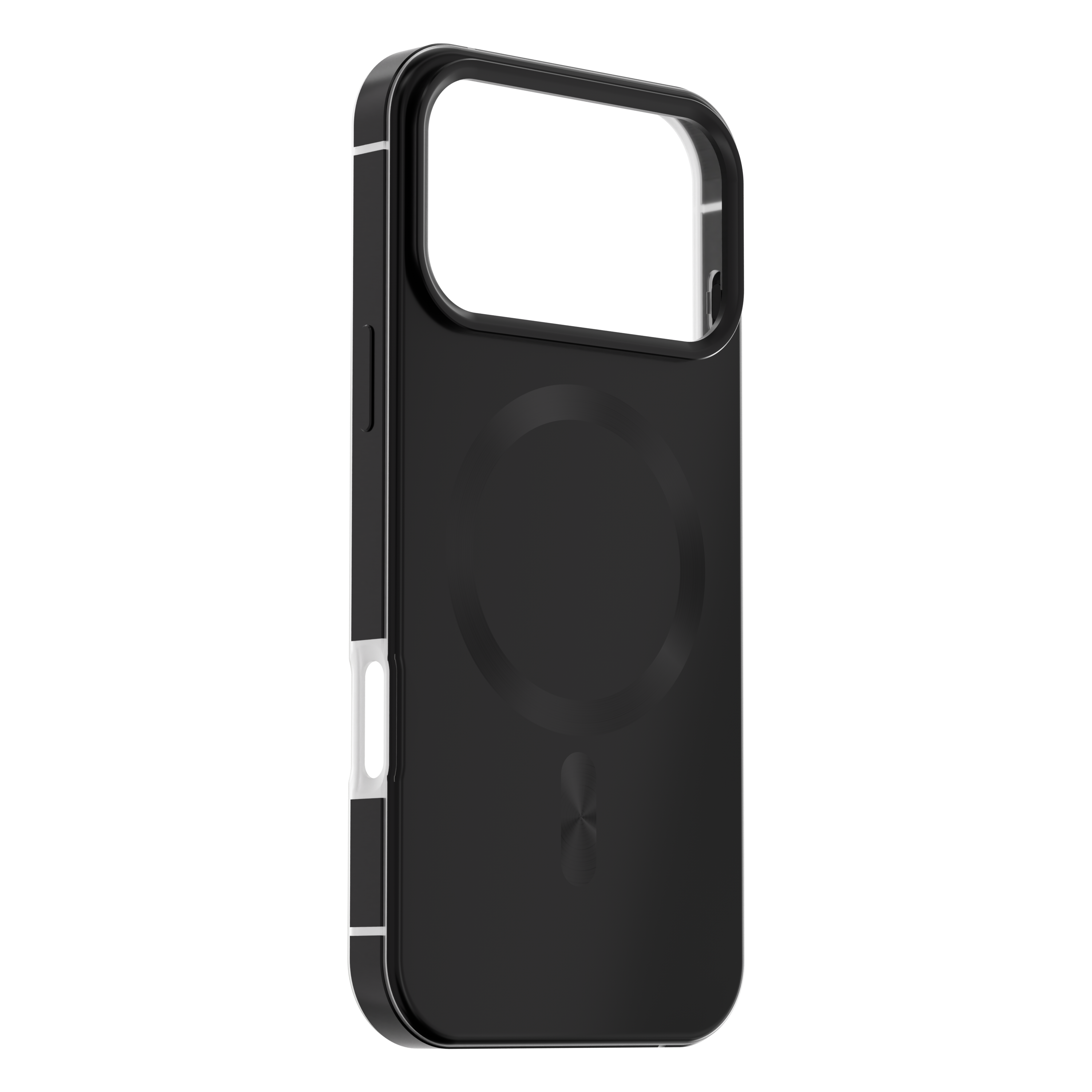 Husă de protecție hibridă NOA compatibilă cu MagSafe pentru iPhone 17 Pro Max, negru