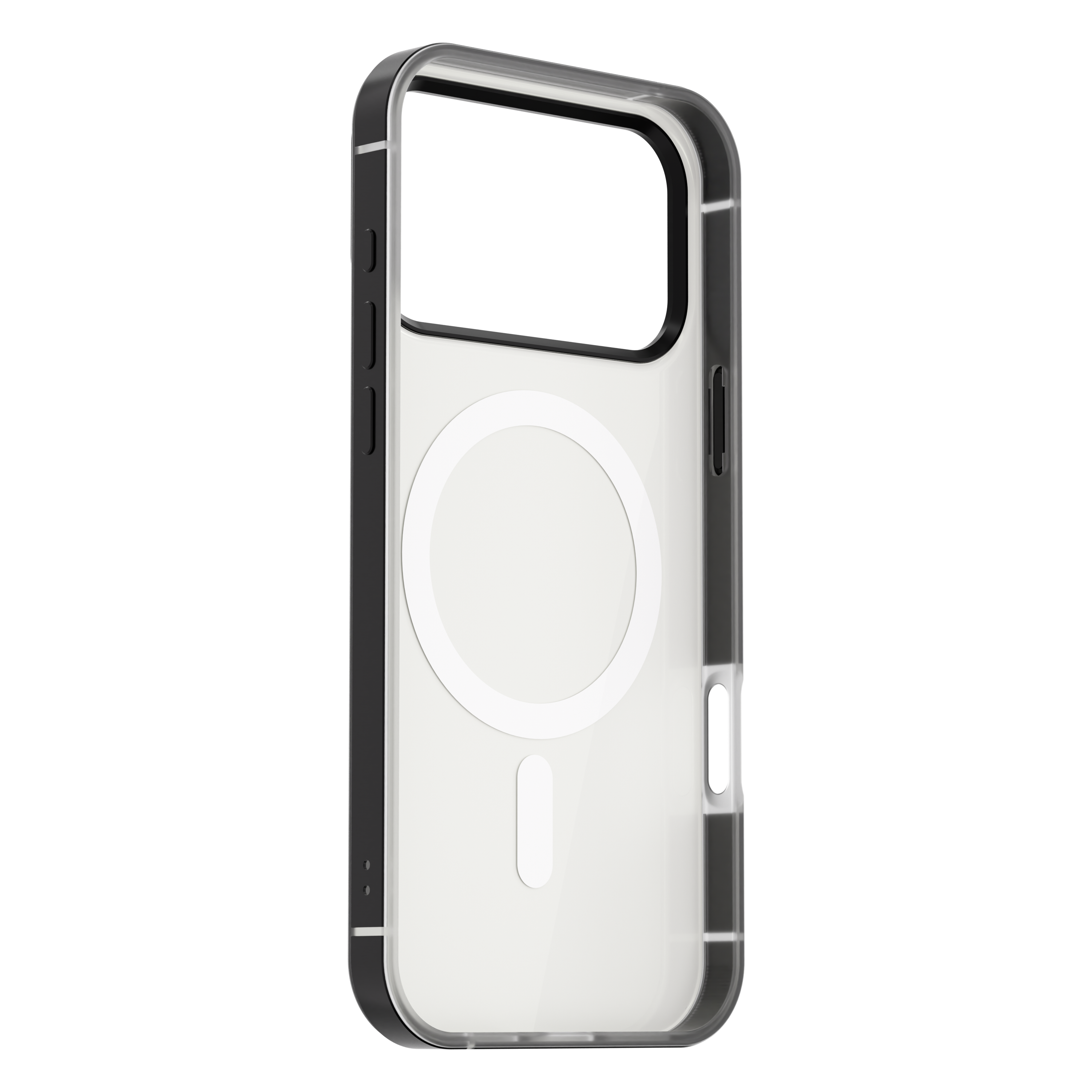 Husă de protecție hibridă NOA compatibilă cu MagSafe pentru iPhone 17 Pro Max, negru