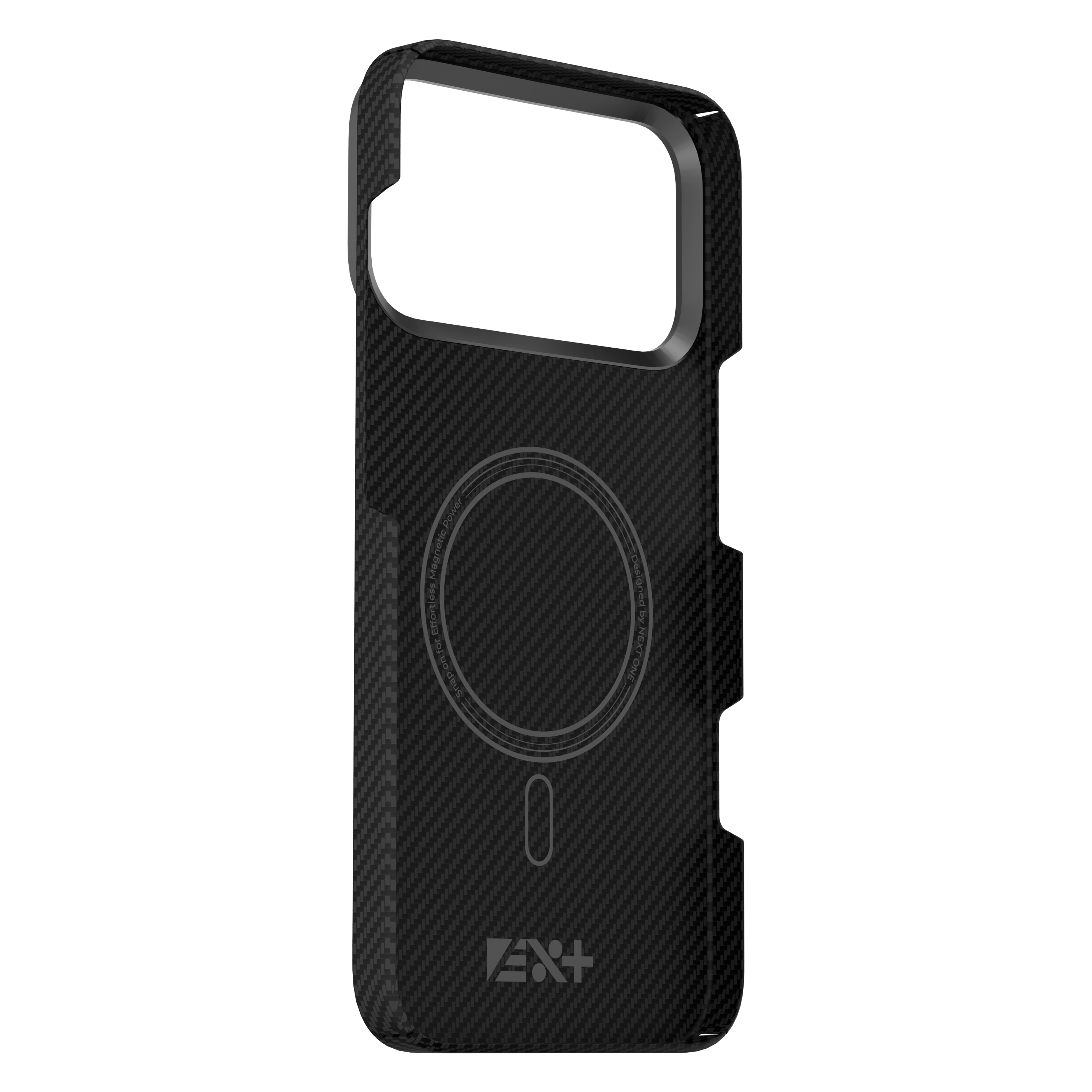 Husa NOA AirShield Magnetica din Aramida pentru iPhone 17 Pro Max, Protectie avansata, MagSafe, Subtire, Neagra